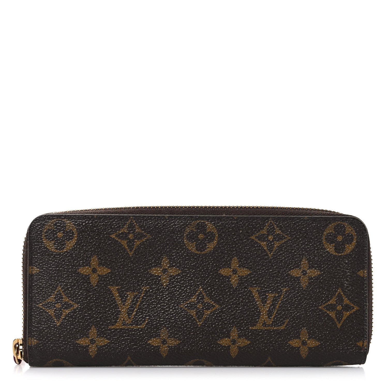 Monogram Clemence Wallet Fuchsia
