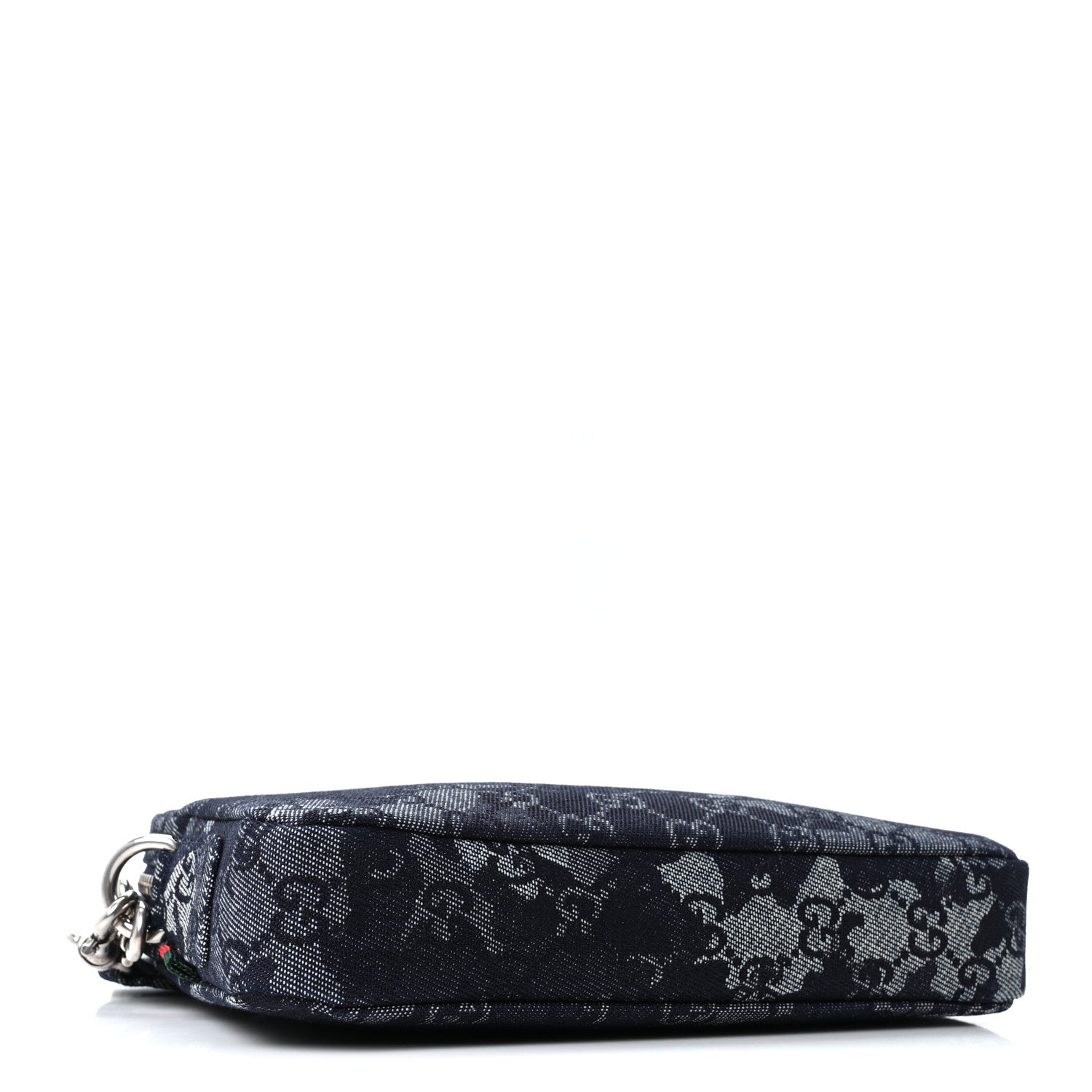 Denim GG Monogram Camouflage Small Crossbody Bag Blue