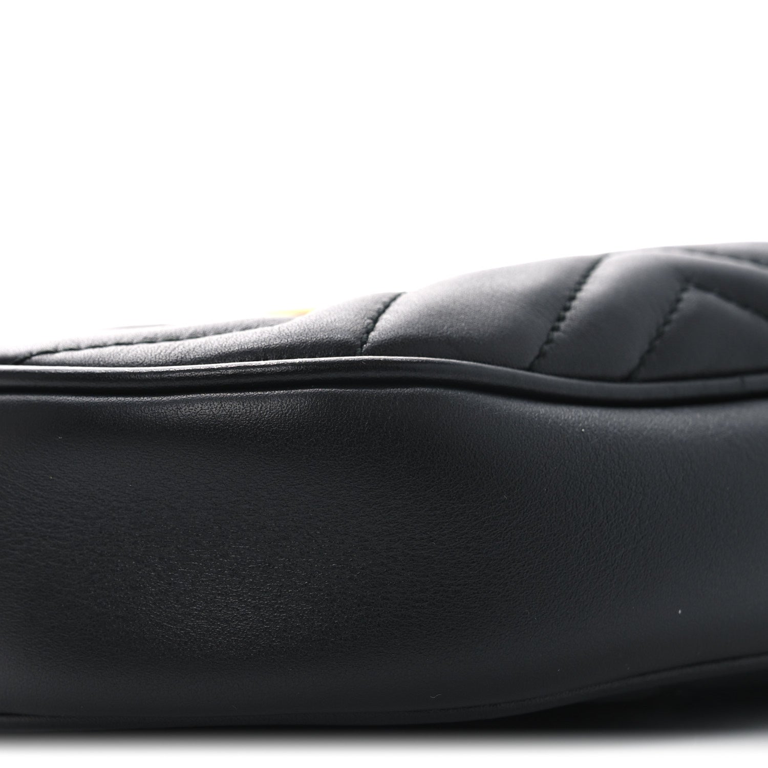 Calfskin Matelasse GG Marmont Belt Bag 95 38 Black