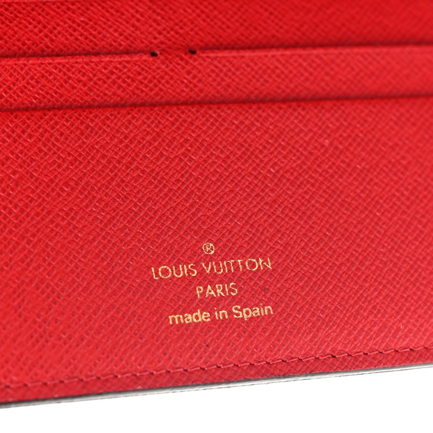 Monogram Insolite Wallet Red