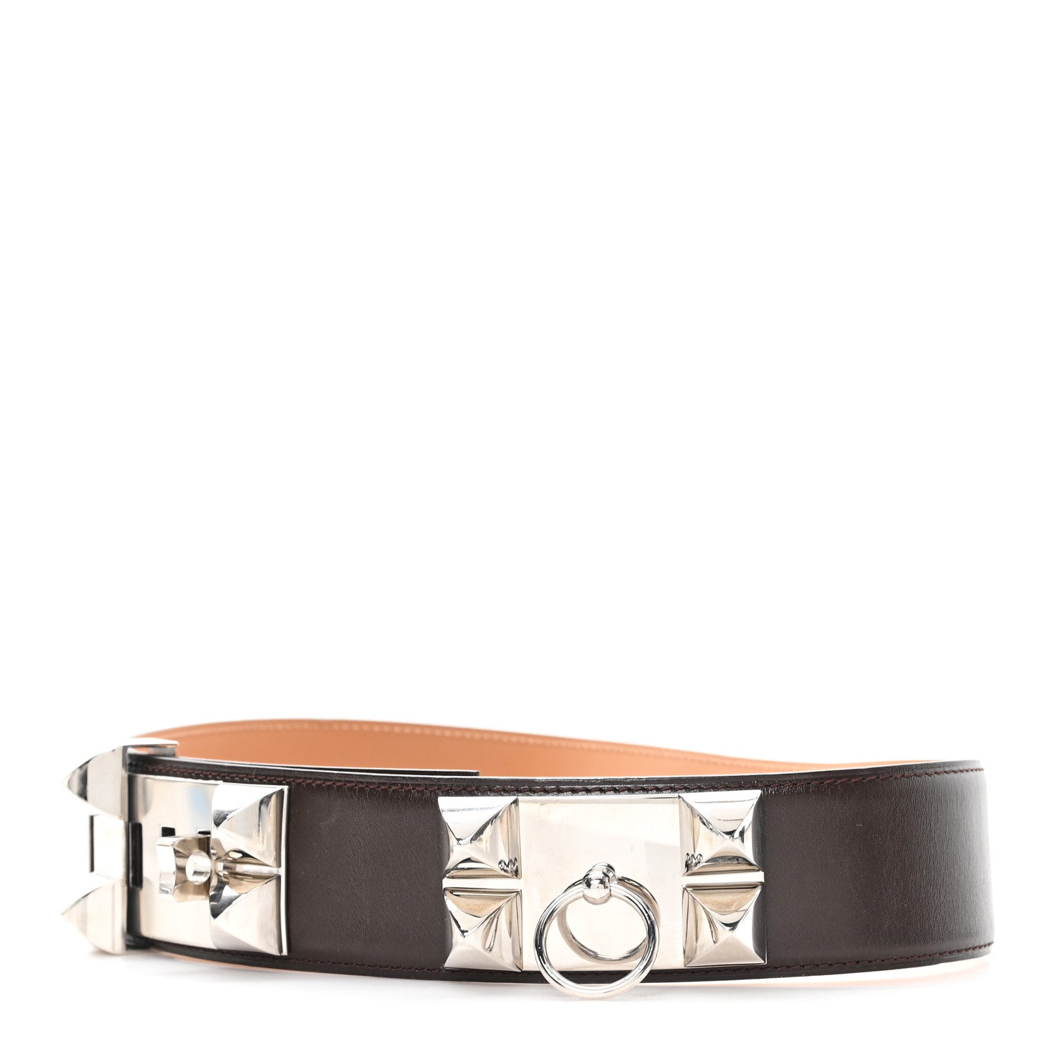 Box Collier De Chien CDC Belt 70 28 Chocolate