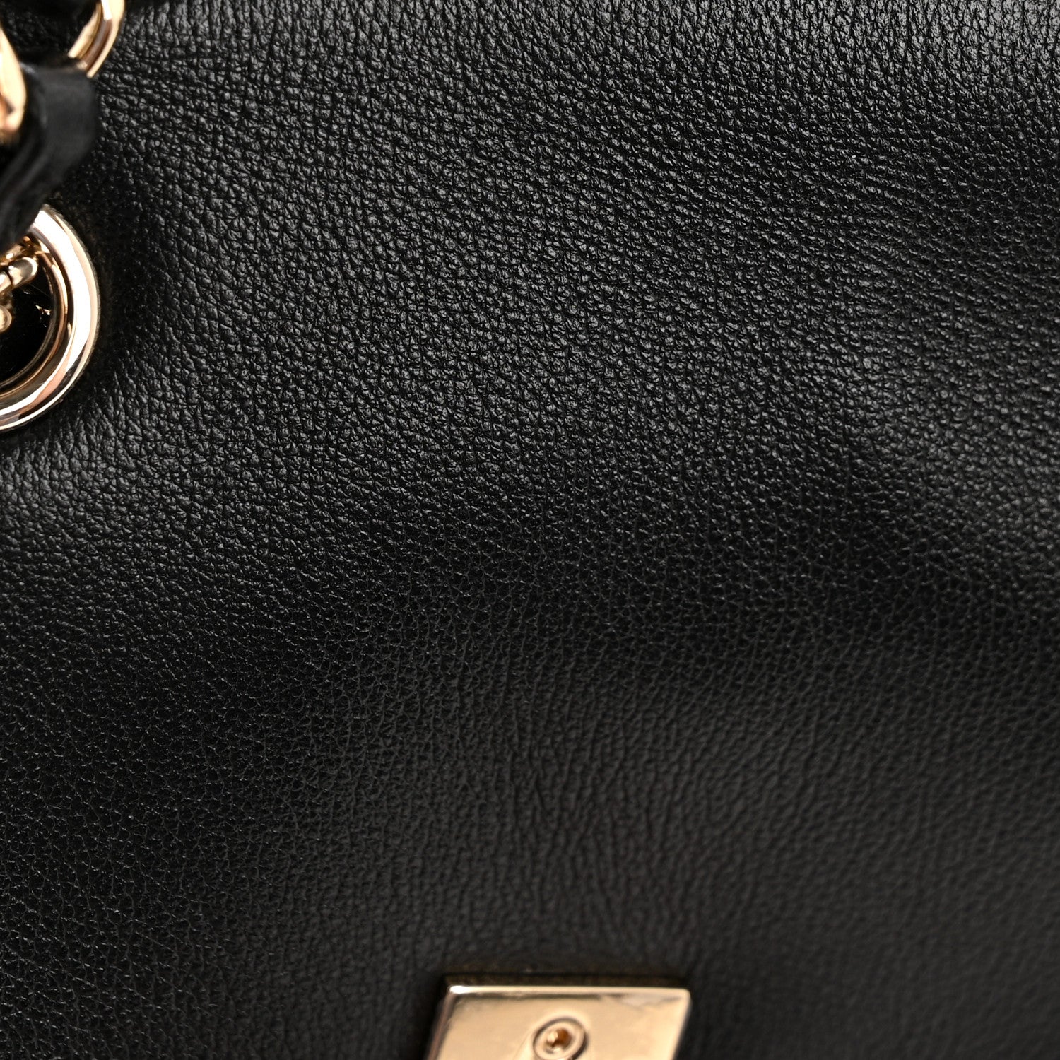 Calfskin Quilted Mini Duma Pockets Drawstring Backpack Black