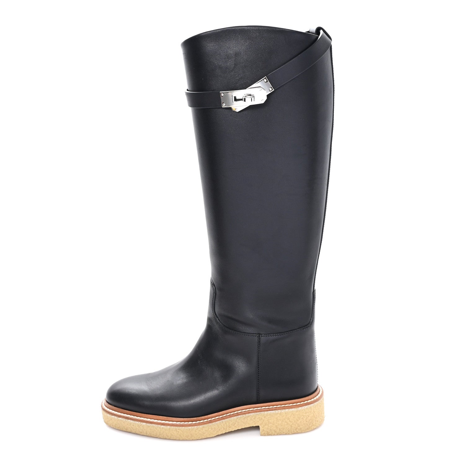 Calfskin Honey Boots 35 Black