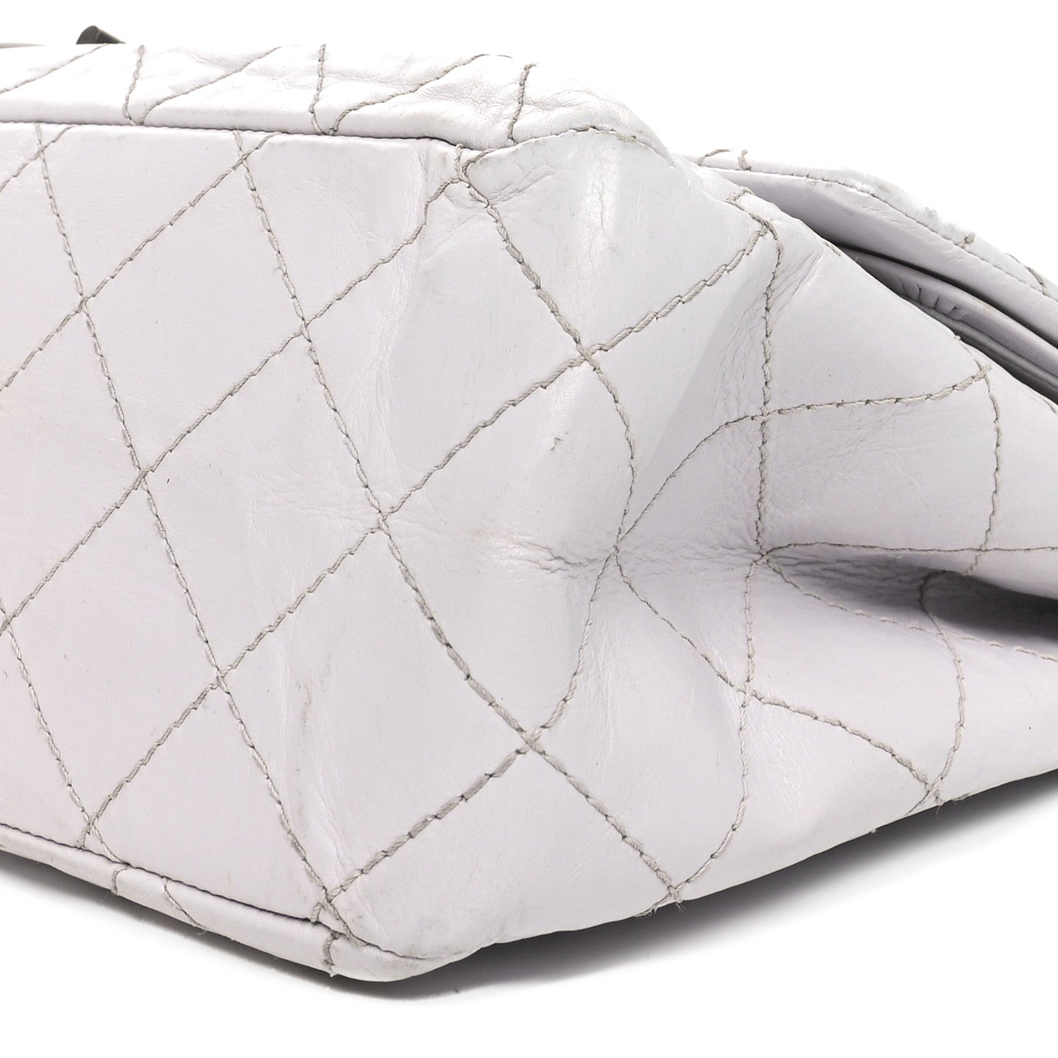 Aged Calfskin 2.55 Reissue 226 Flap White