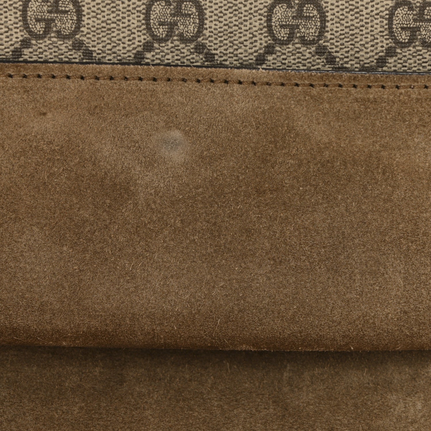 GG Supreme Monogram Mini Dionysus Shoulder Bag Taupe