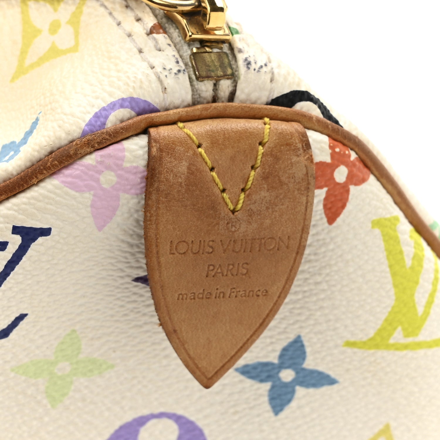 Monogram Multicolor Speedy 30 White