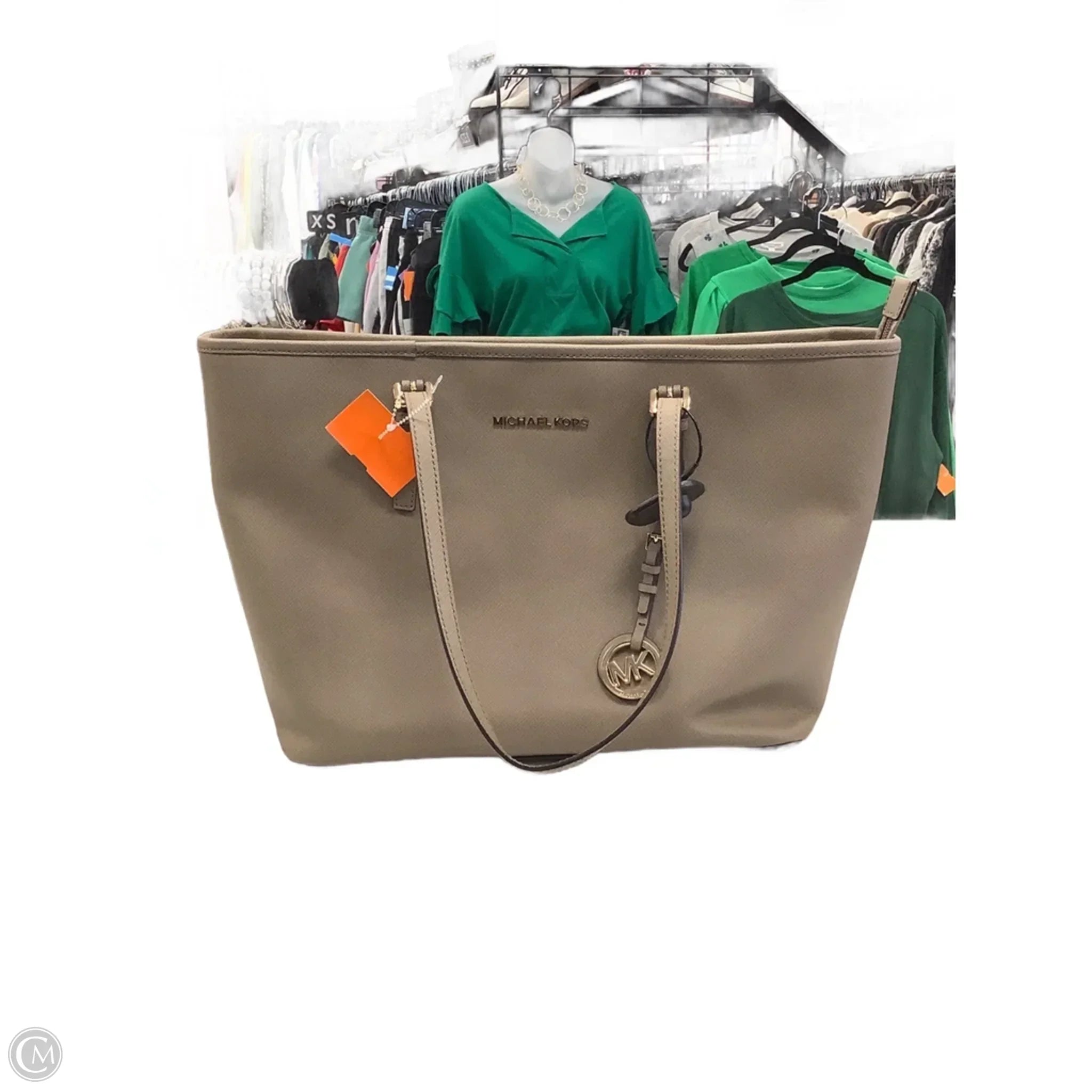 Handbag Designer By Michael Kors, Size: Large