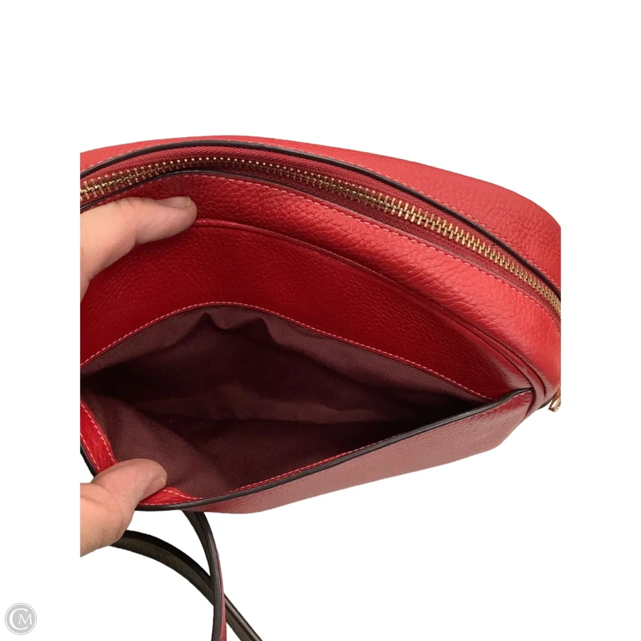 Crossbody Designer By Coach, Size: Medium