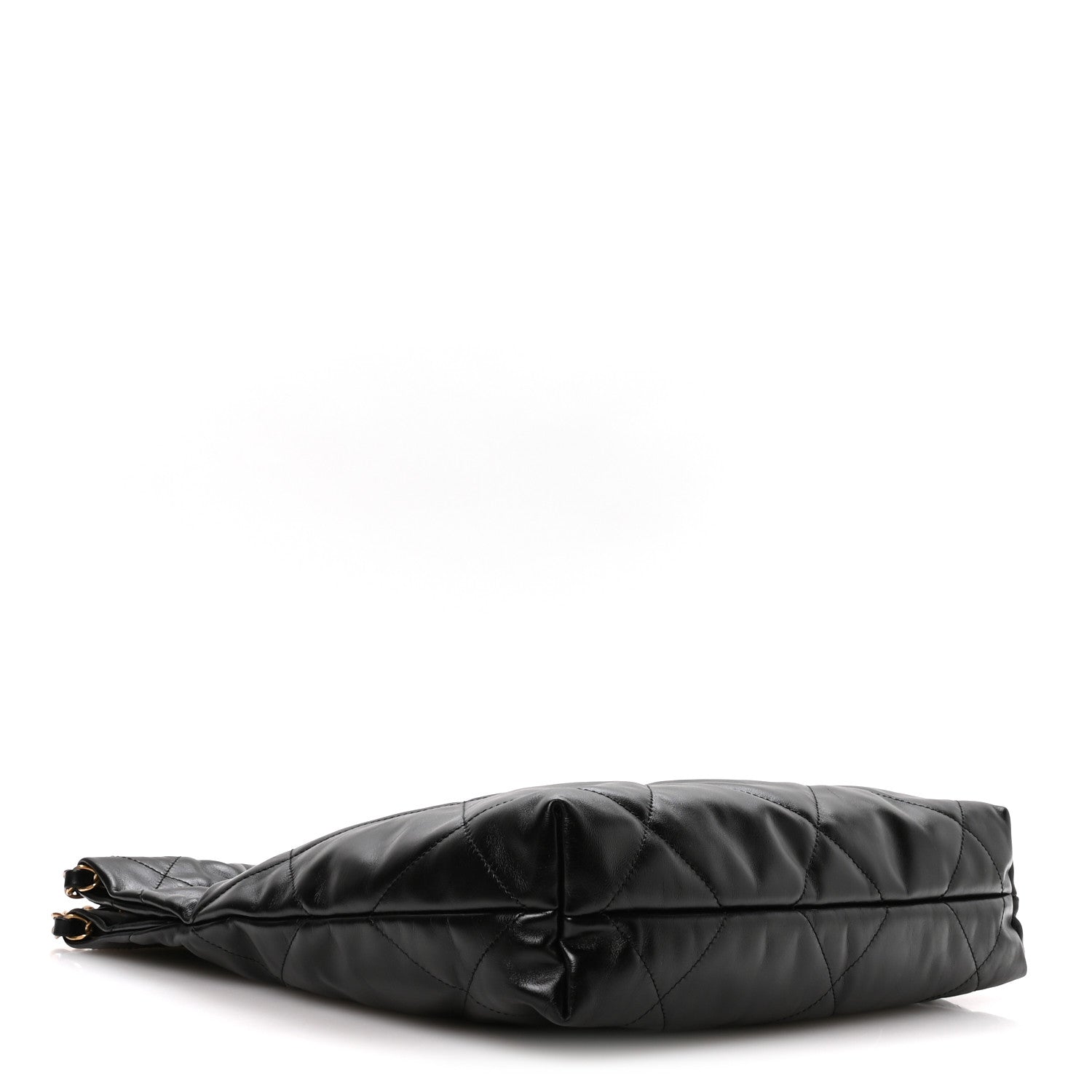 Calfskin Quilted Small Chanel 22 Black