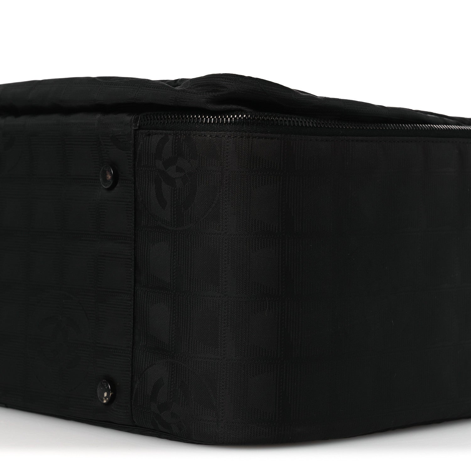 Nylon Travel Shoulder Bag Black