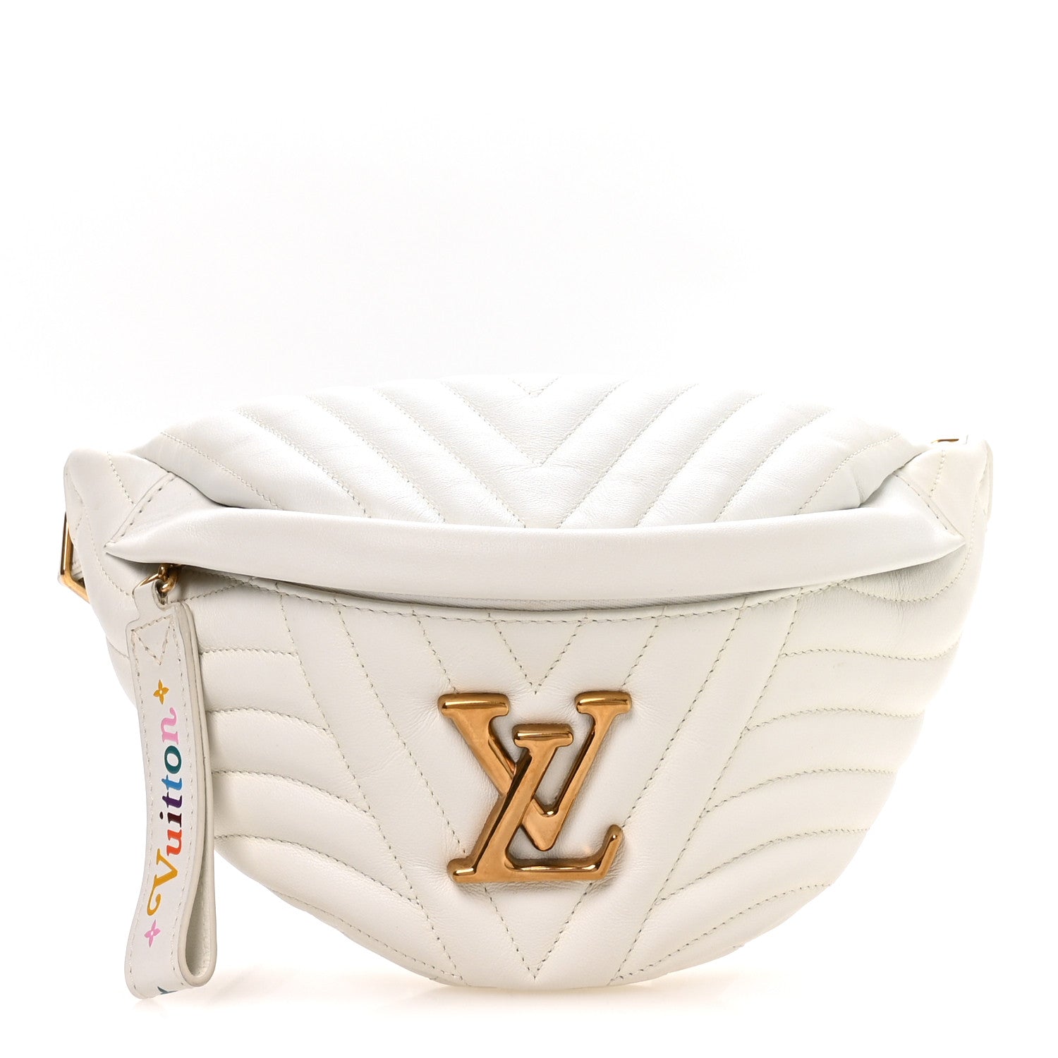 Calfskin New Wave Bumbag Snow
