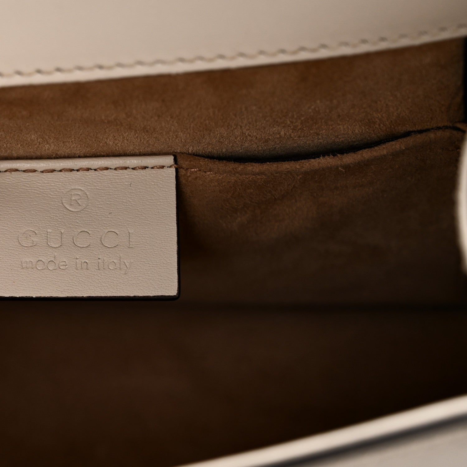 Calfskin Mini Sylvie Top Handle Bag White