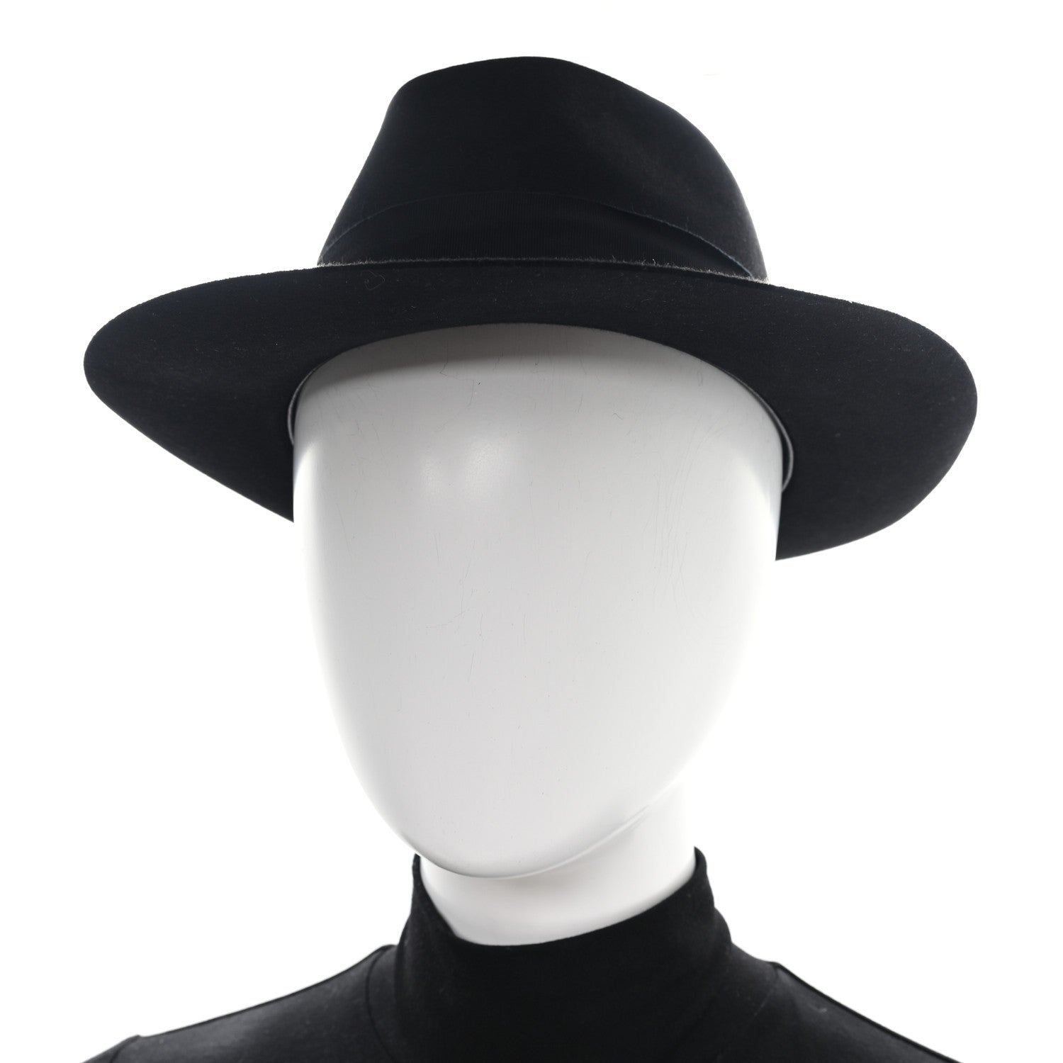Rabbit Felt Hat Black