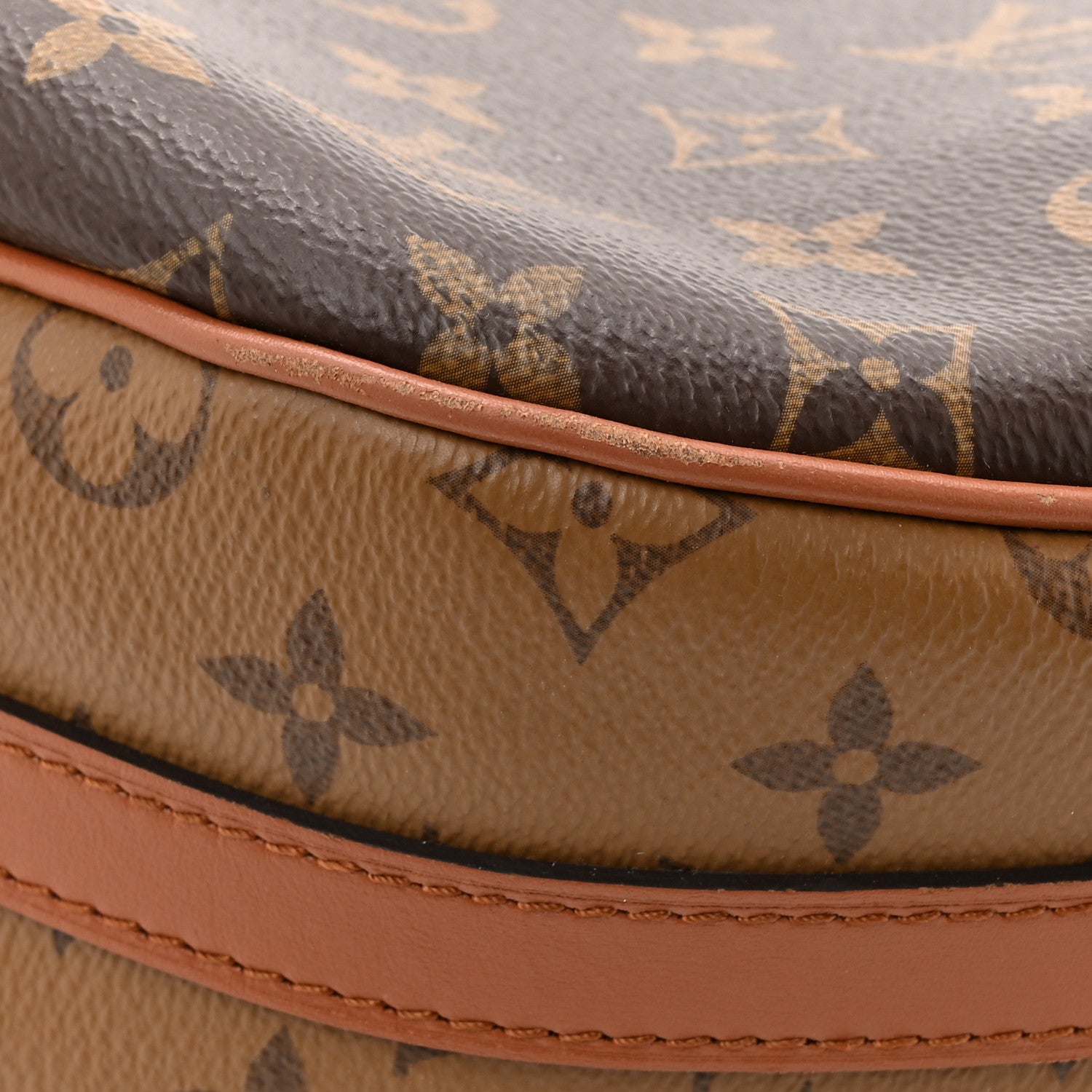 Reverse Monogram Loop Hobo