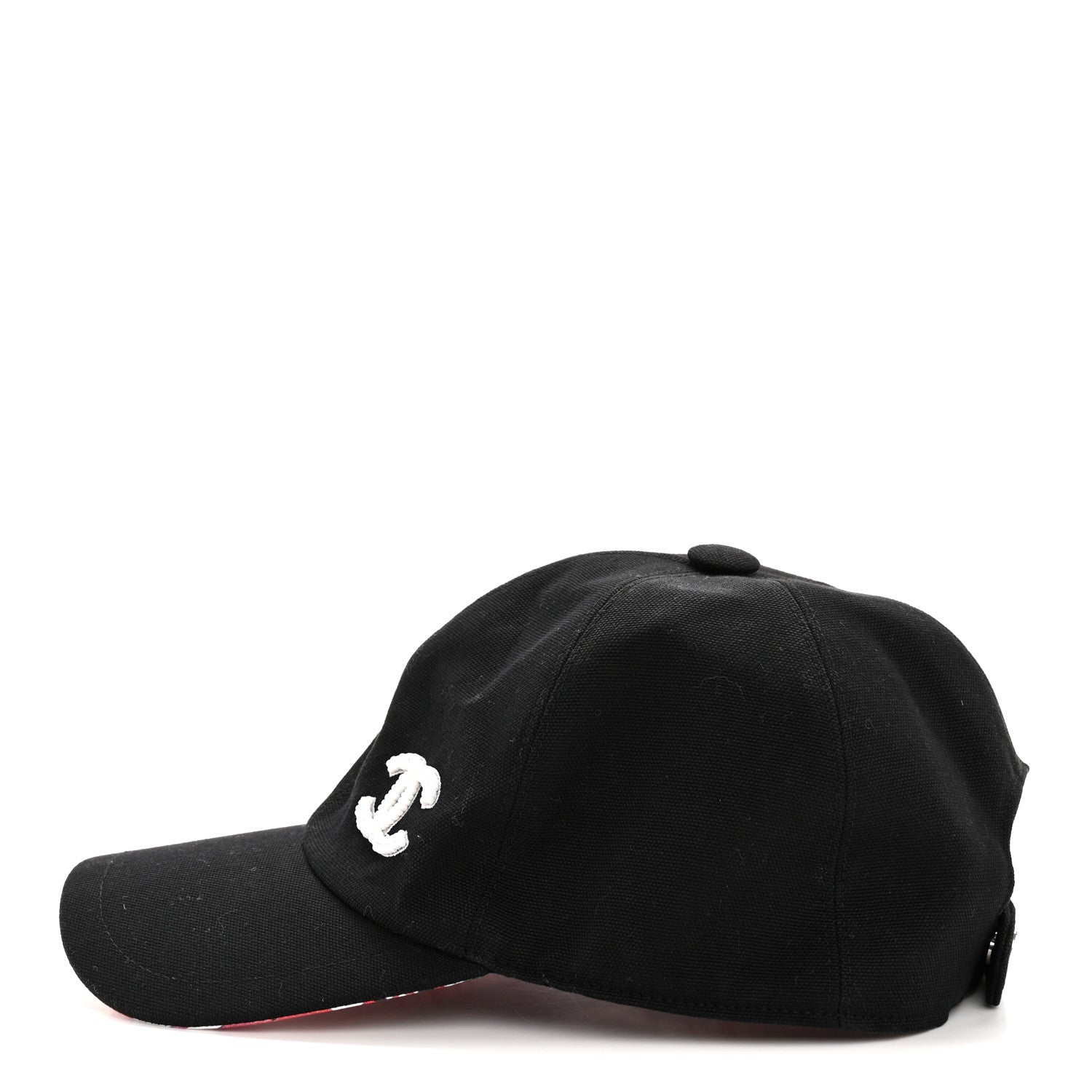 Cotton Beaded CC Cap Hat Black