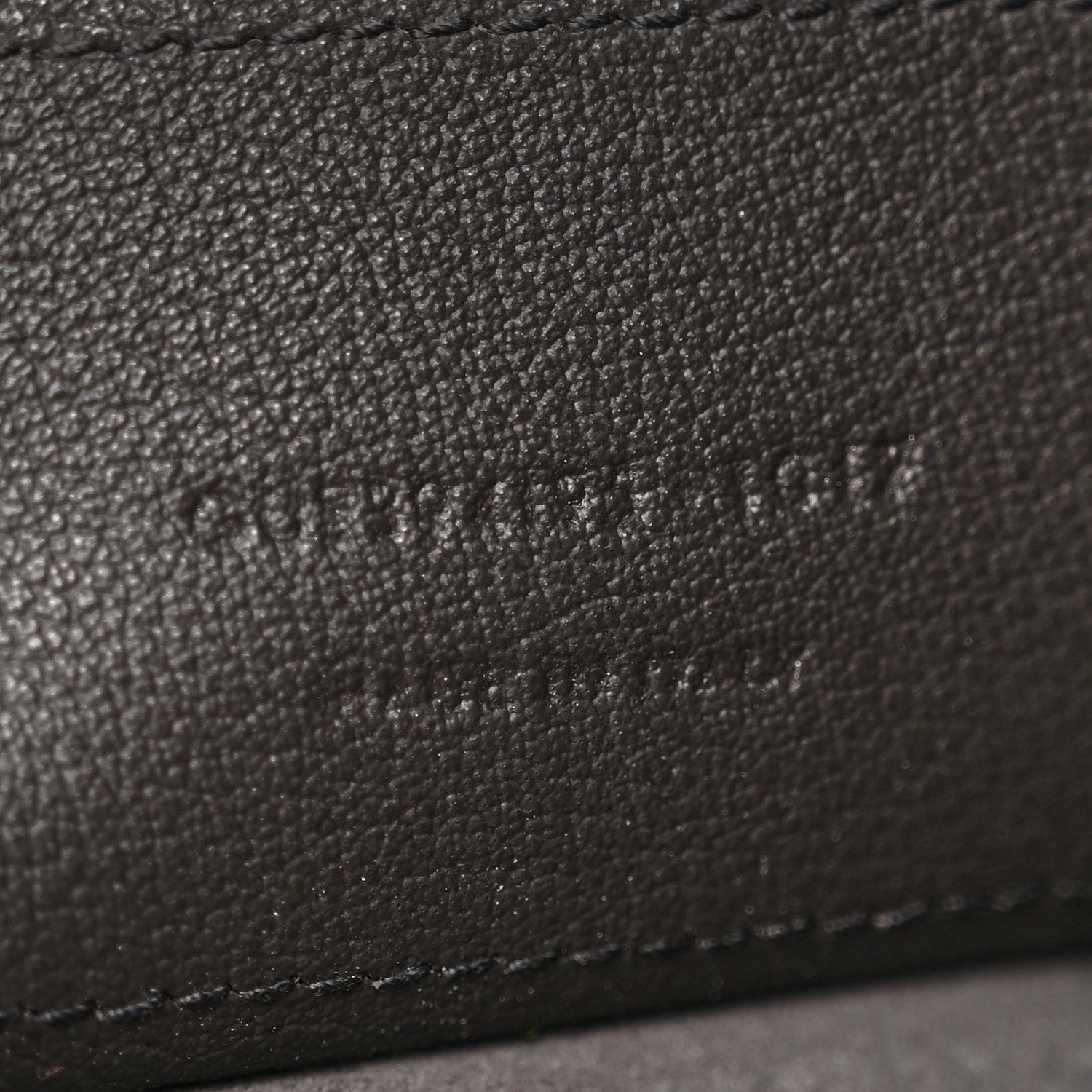 Calfskin Large Shopping Tote Asphalt