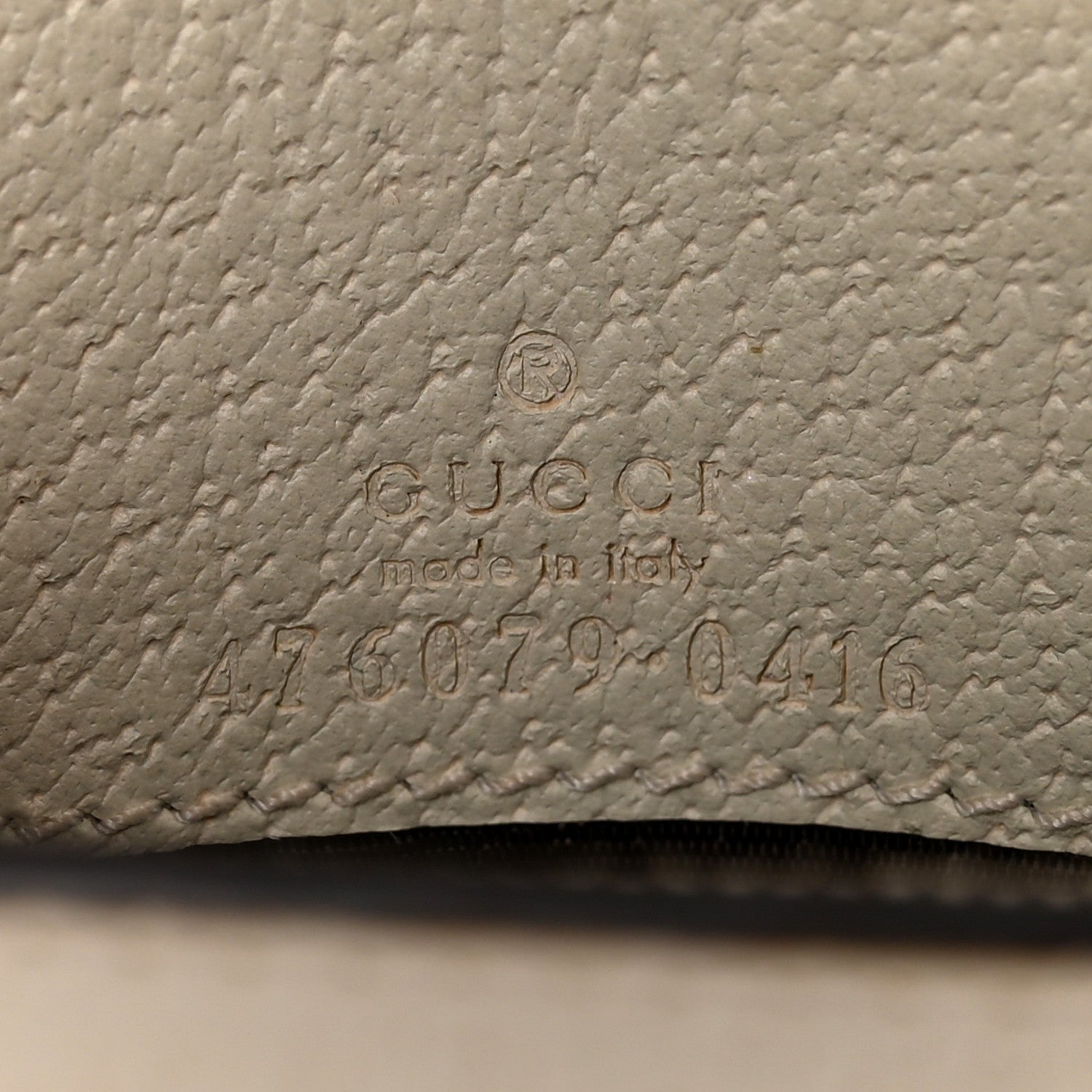 GG Supreme Monogram Web Queen Margaret Chain Wallet White