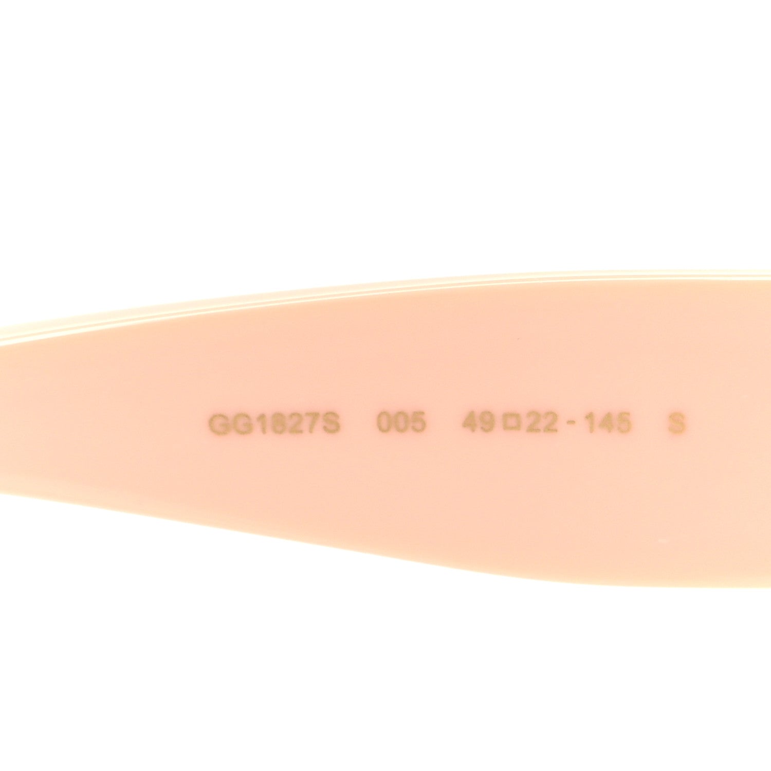 Acetate Cat Eye GG Marmont Logo Sunglasses GG1827S Light Pink