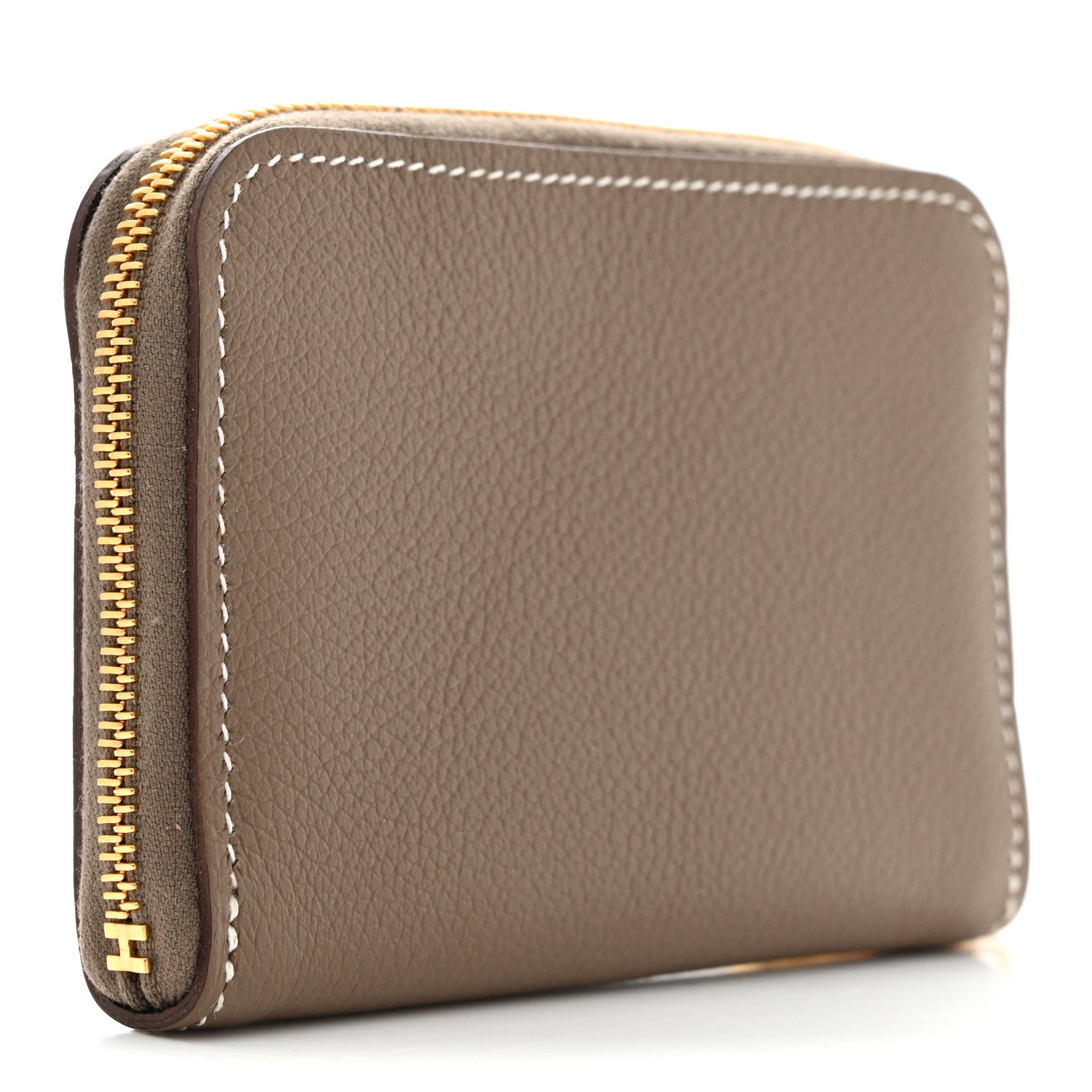 Evercolor Zipengo Chain D'Ancre Compact Cardholder Etoupe