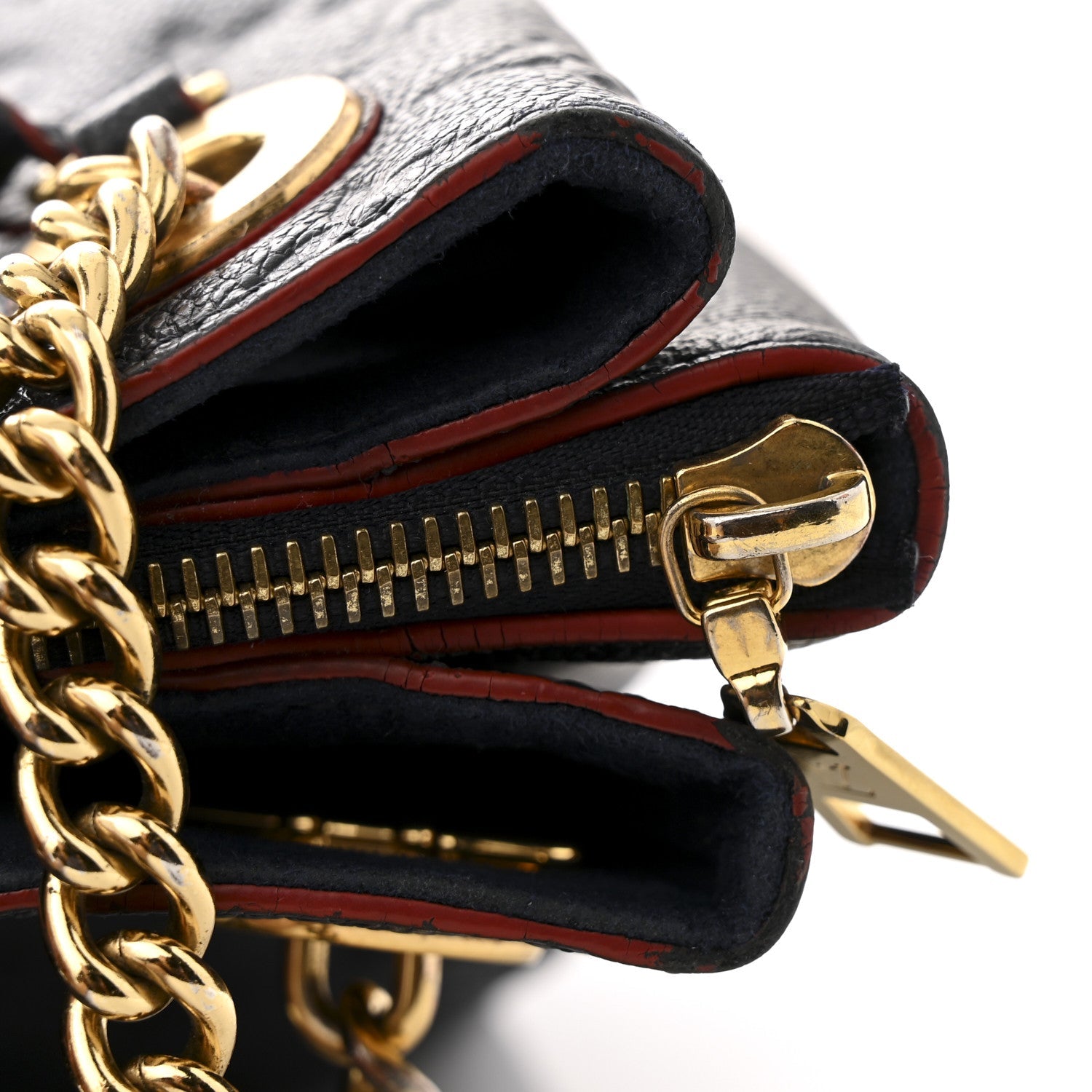 Empreinte Surene MM Marine Rouge