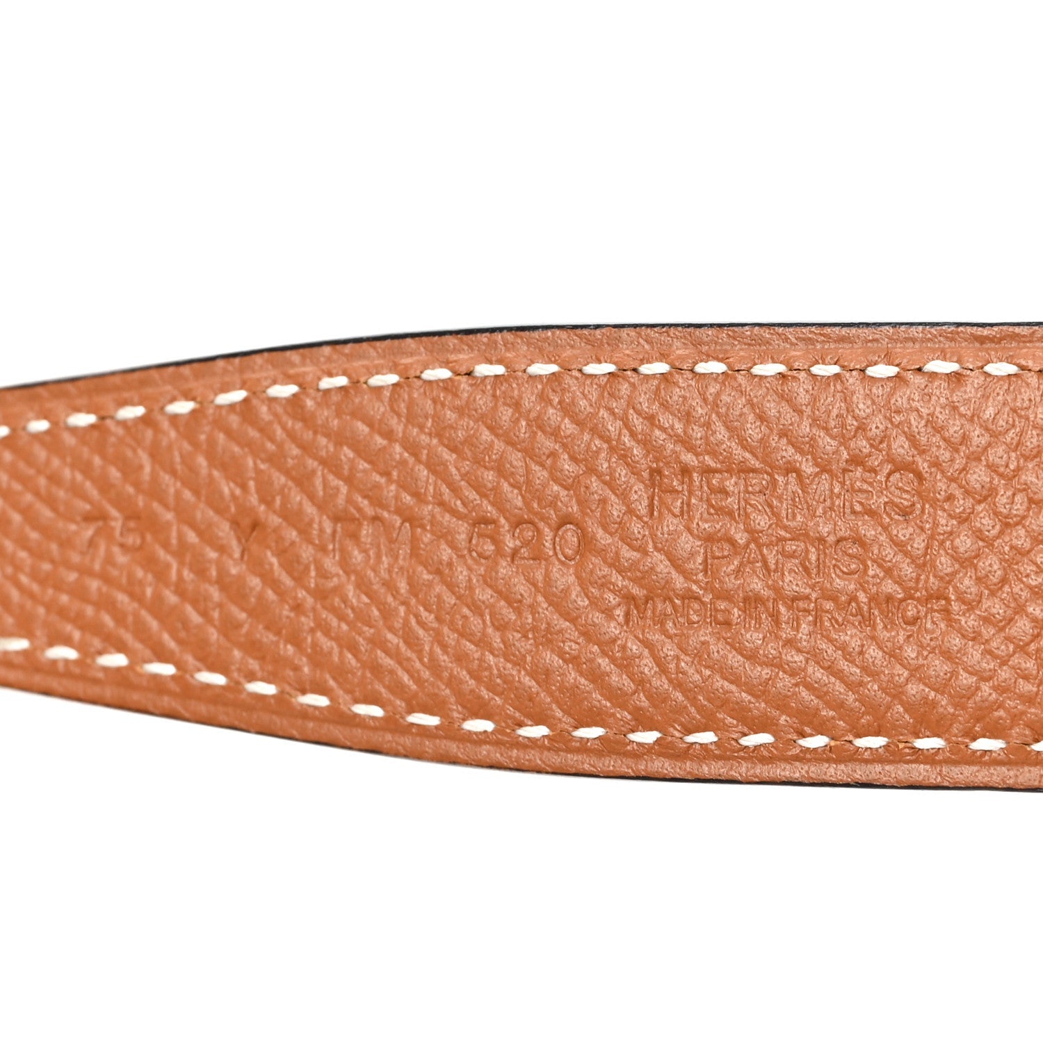 Swift Epsom 24mm Mini Constance H Belt 75 30 Black Gold