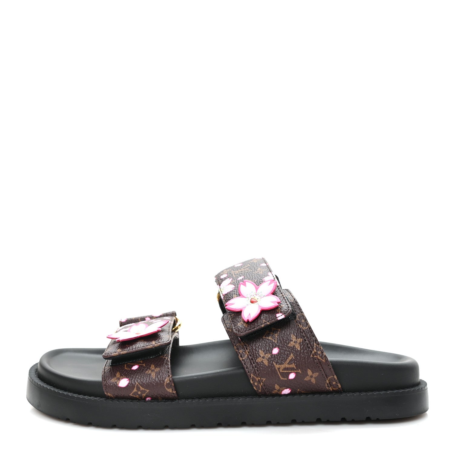 LV X TM Monogram LV Sunset Flat Comfort Mule 35 Sakura Brown