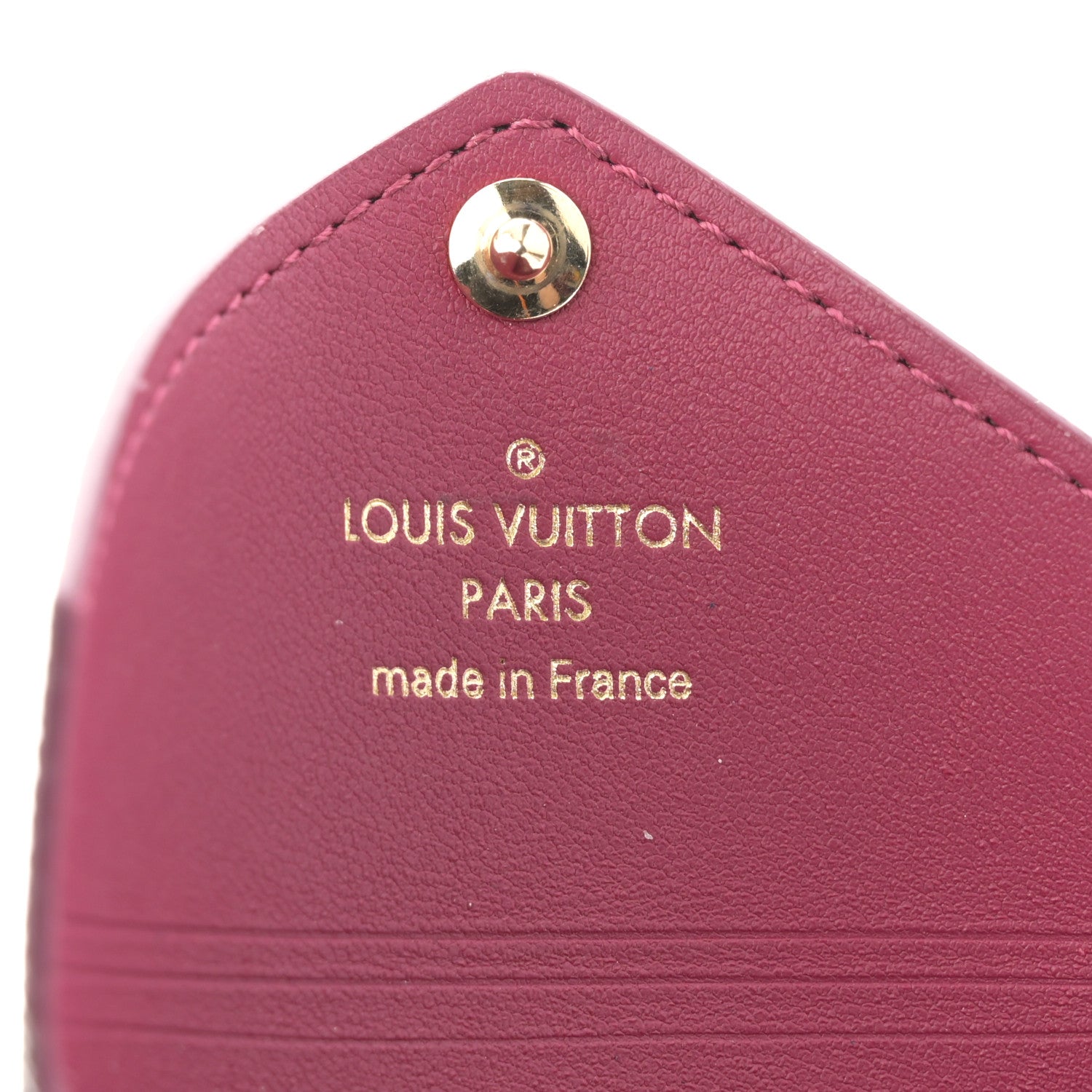 Monogram Small Kirigami Pochette Insert Fuchsia