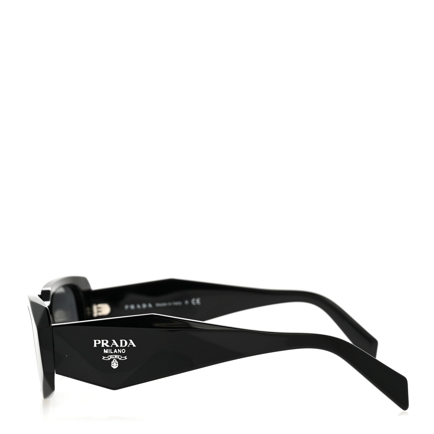 Acetate Symbole Sunglasses SPR 17W Black