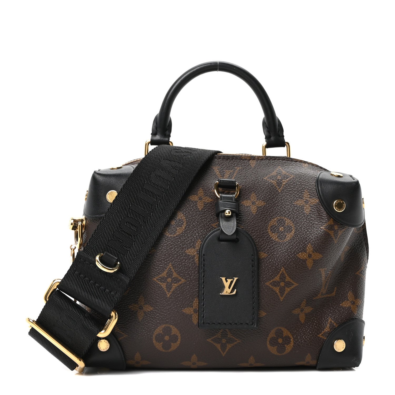Monogram Petite Malle Souple Black