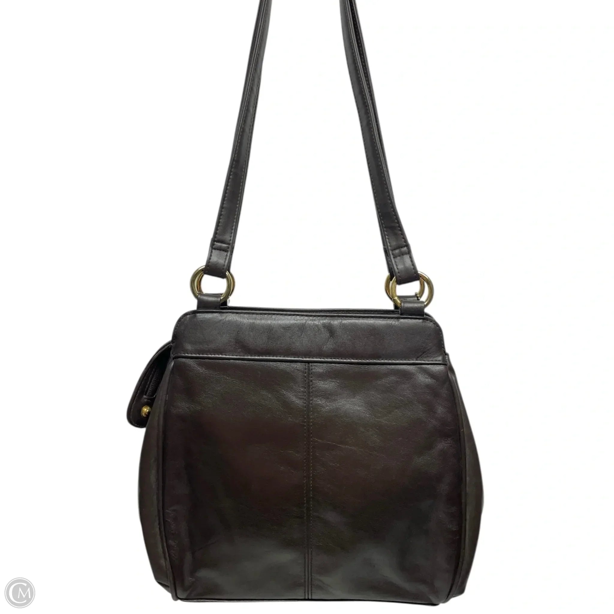Handbag Leather By Worthington, Size: Medium
