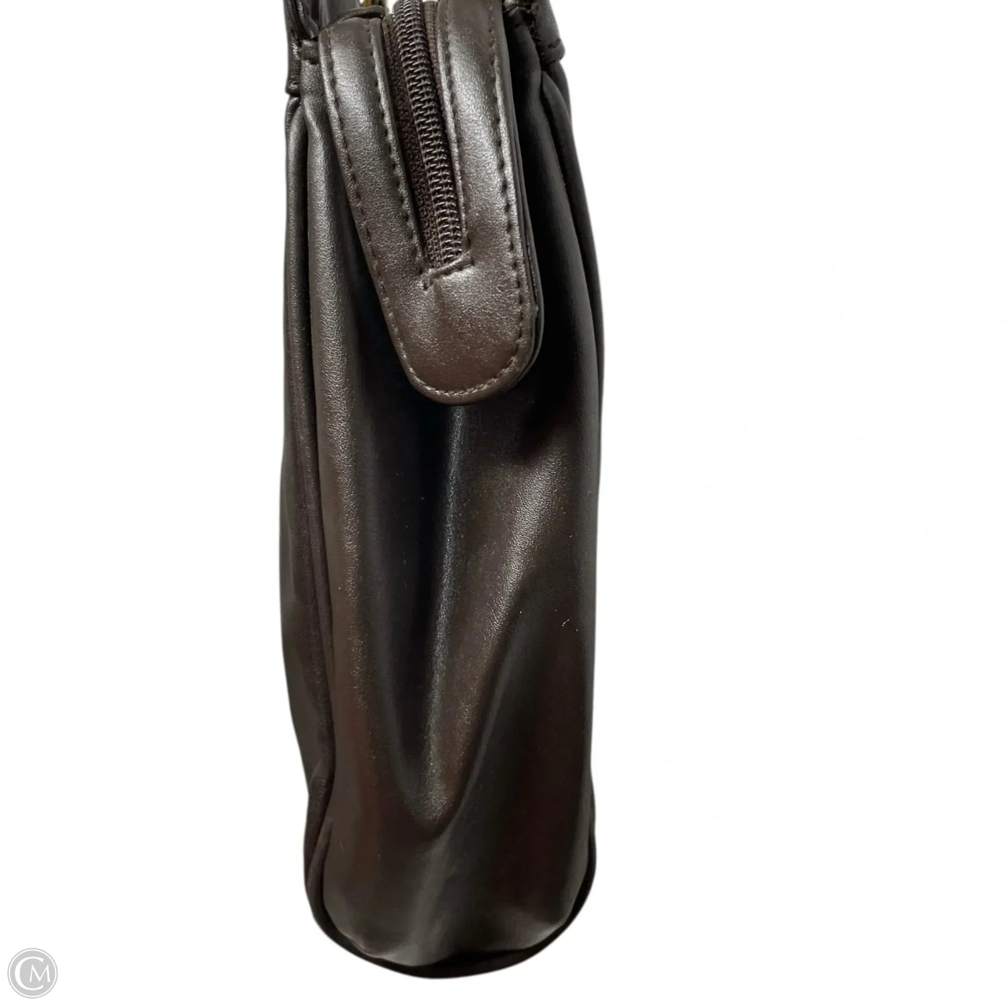 Handbag Leather By Worthington, Size: Medium