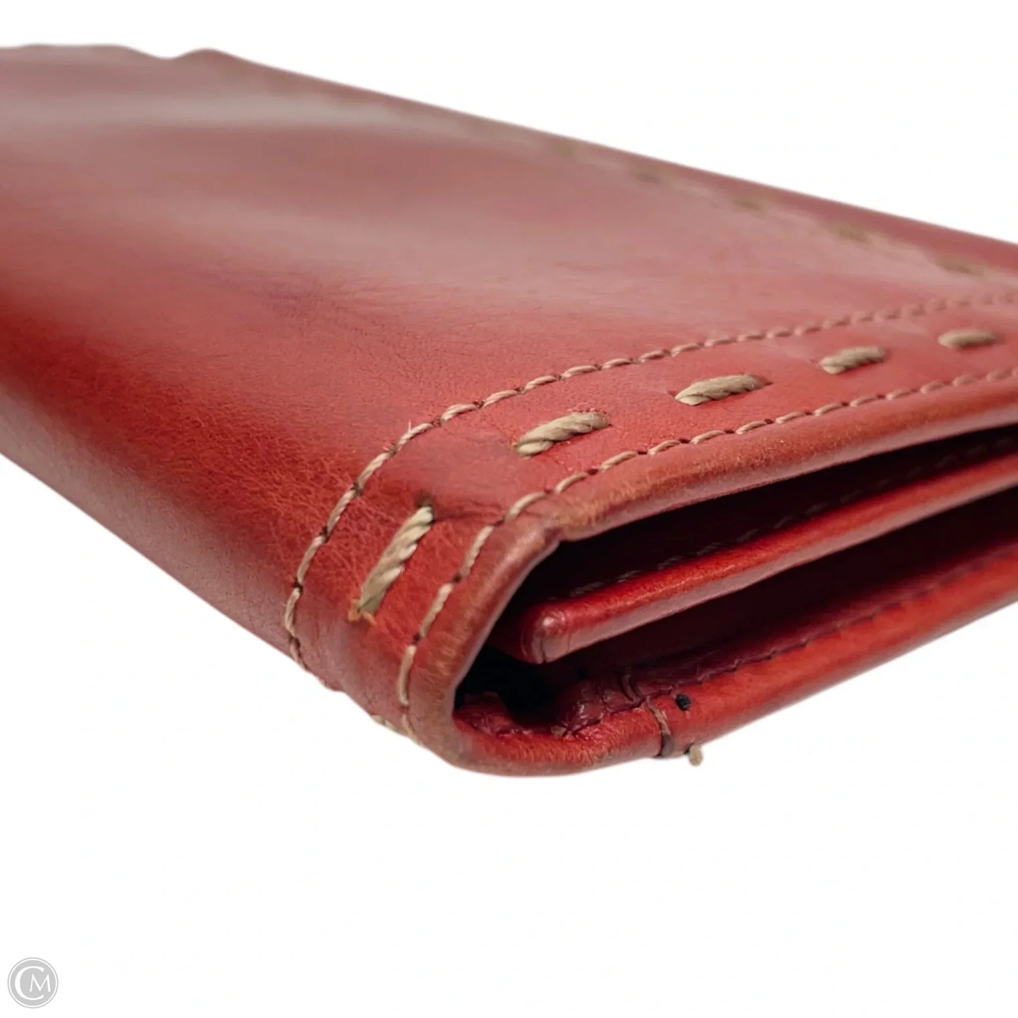 Wallet Leather By Fossil, Size: Small
