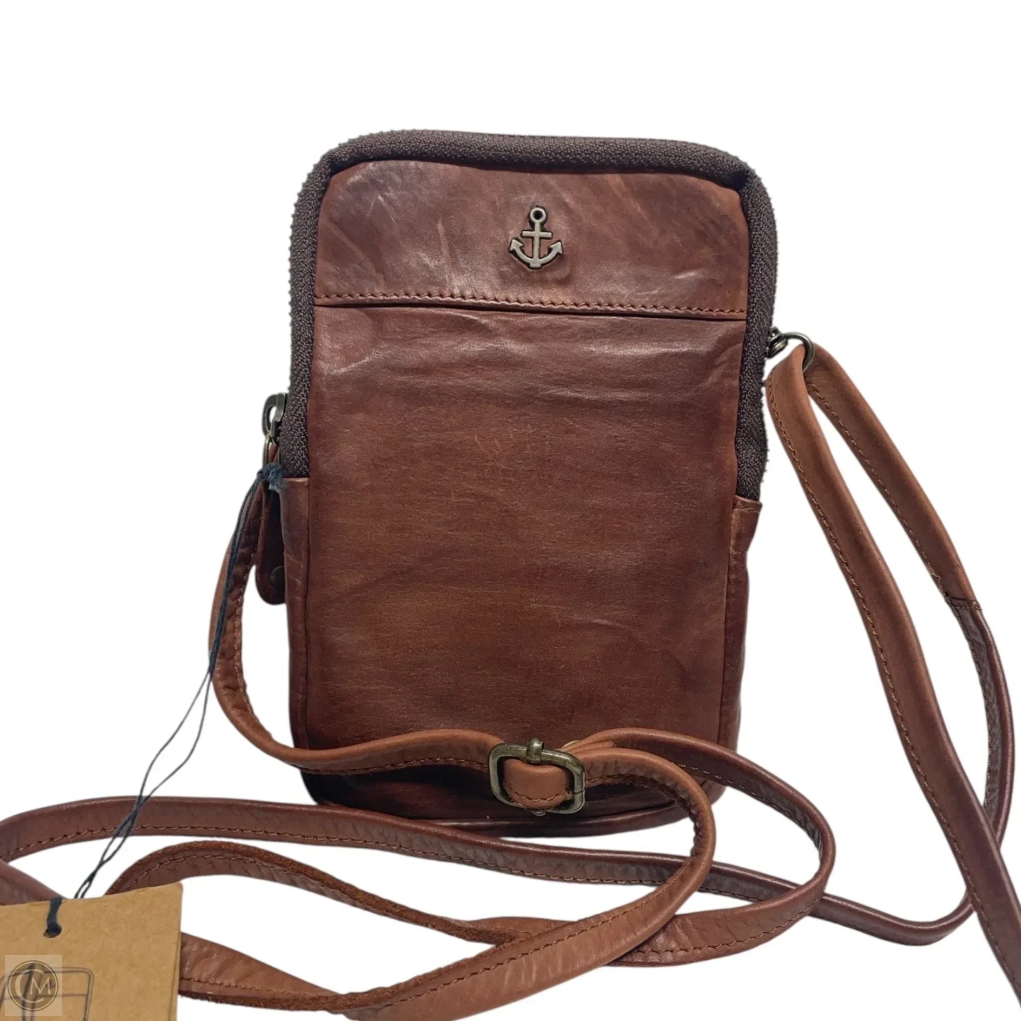 Crossbody Leather By Clothes Mentor, Size: Small