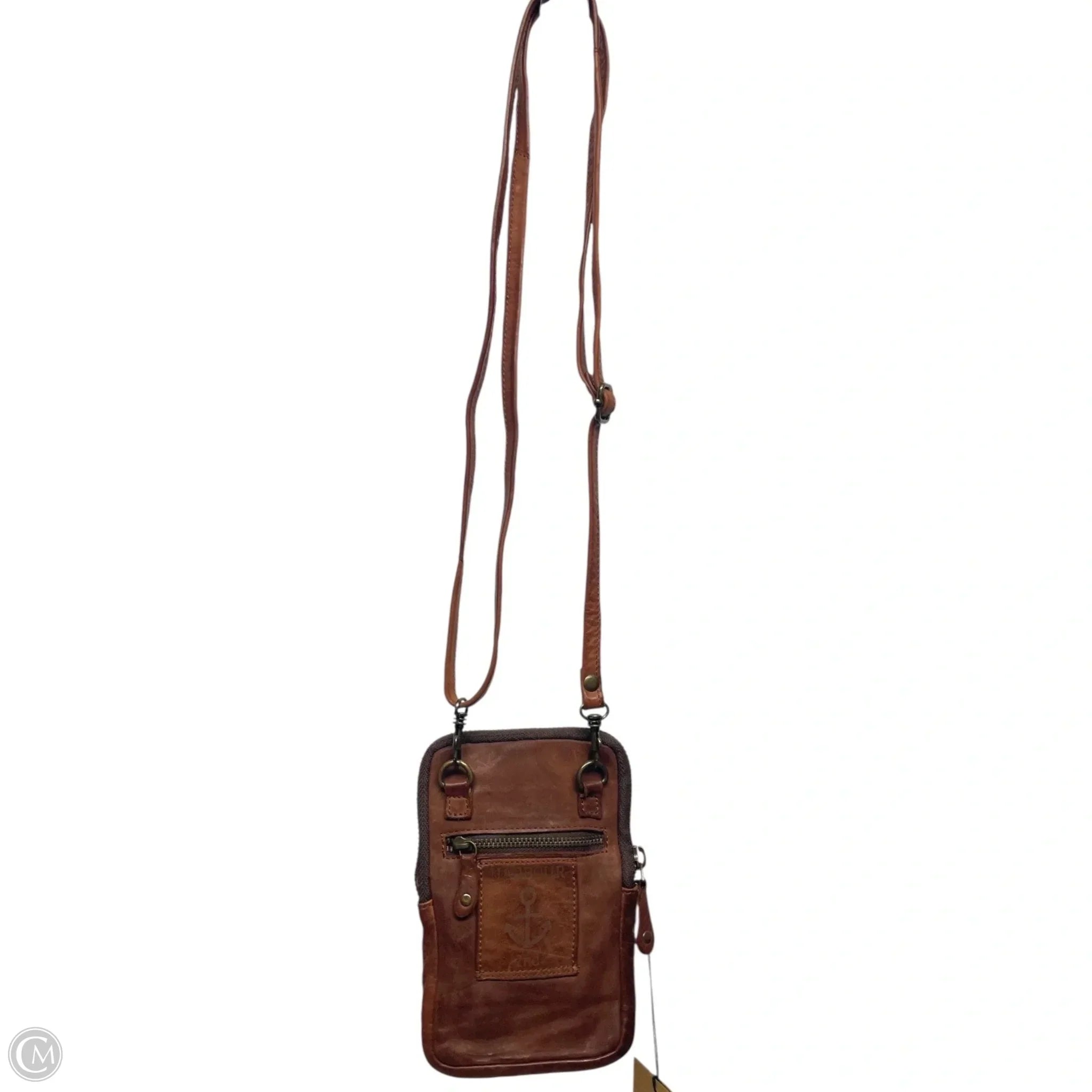 Crossbody Leather By Clothes Mentor, Size: Small