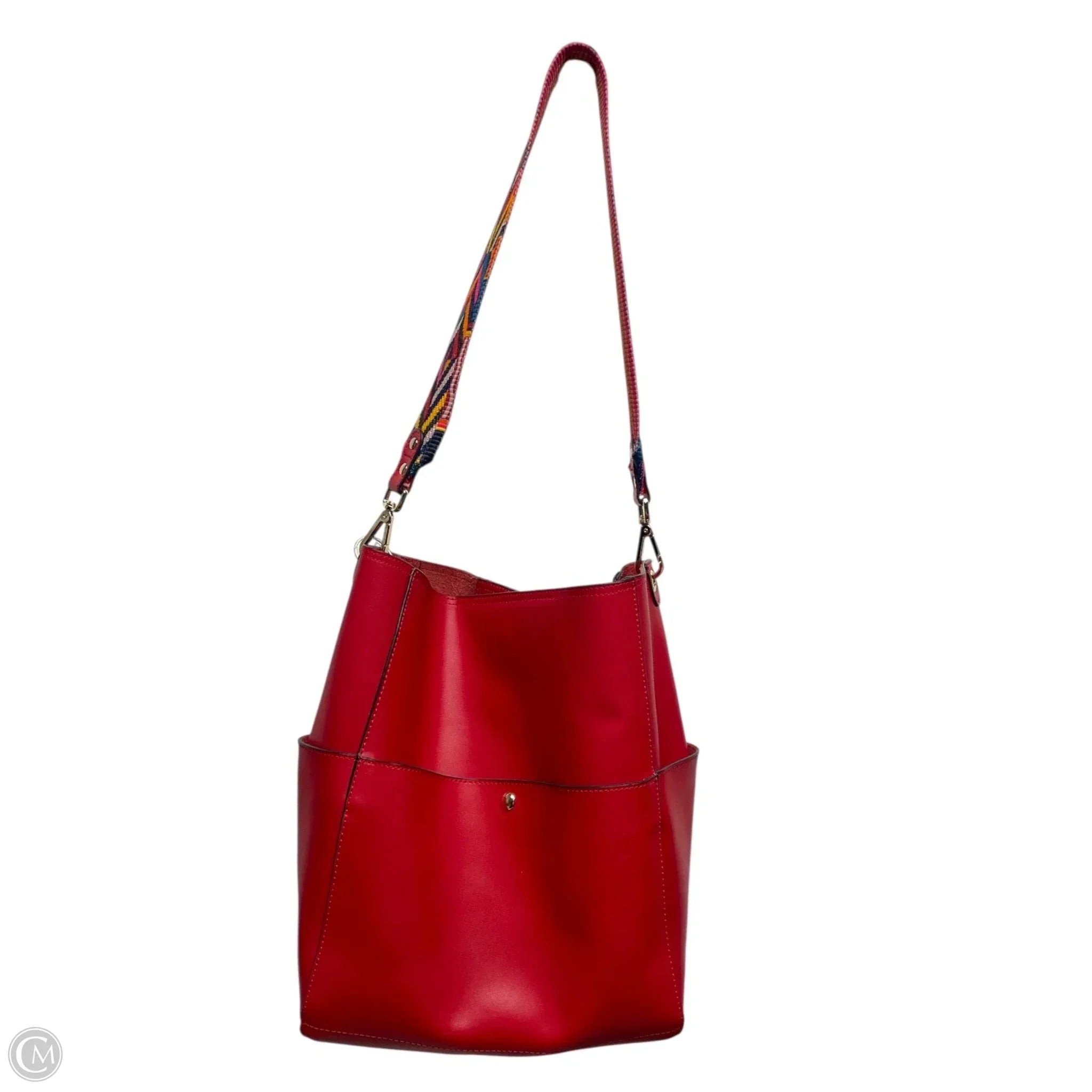 Handbag Leather By BOSTANTEN, Size: Large