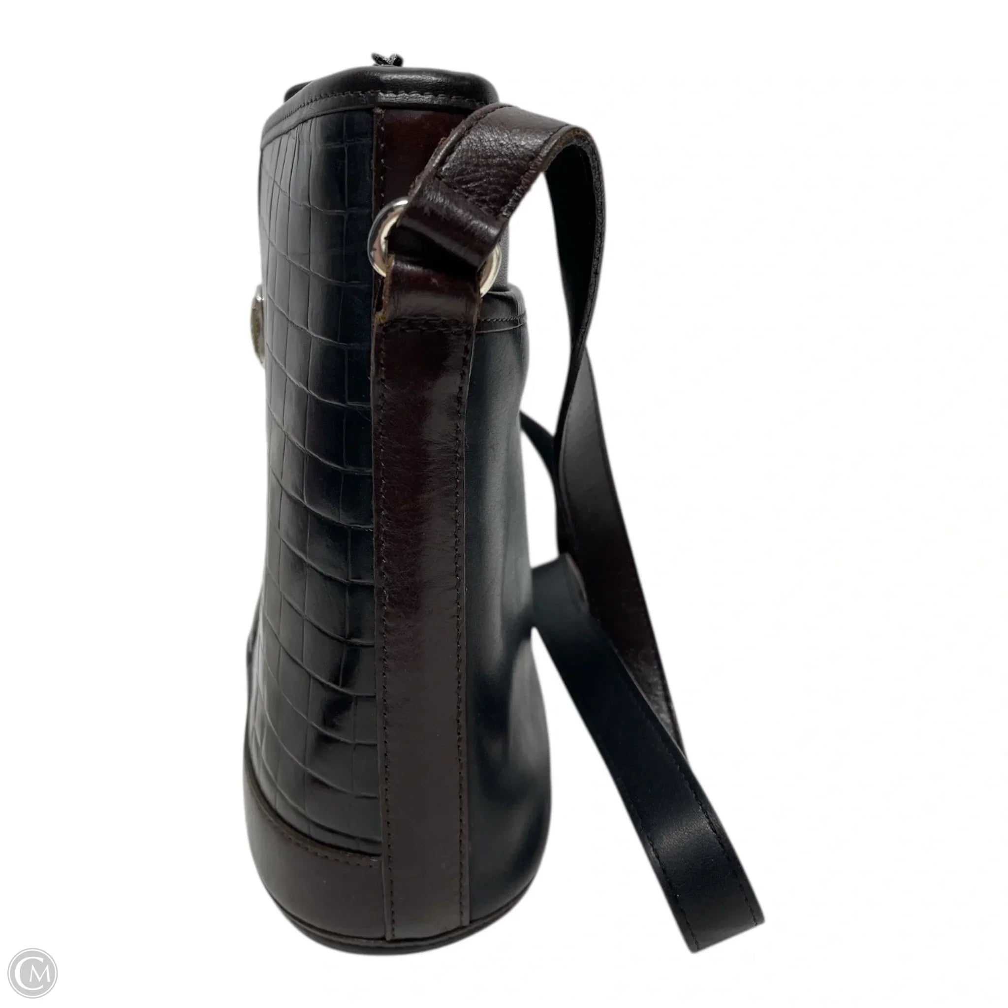 Handbag Leather By Brighton, Size: Medium