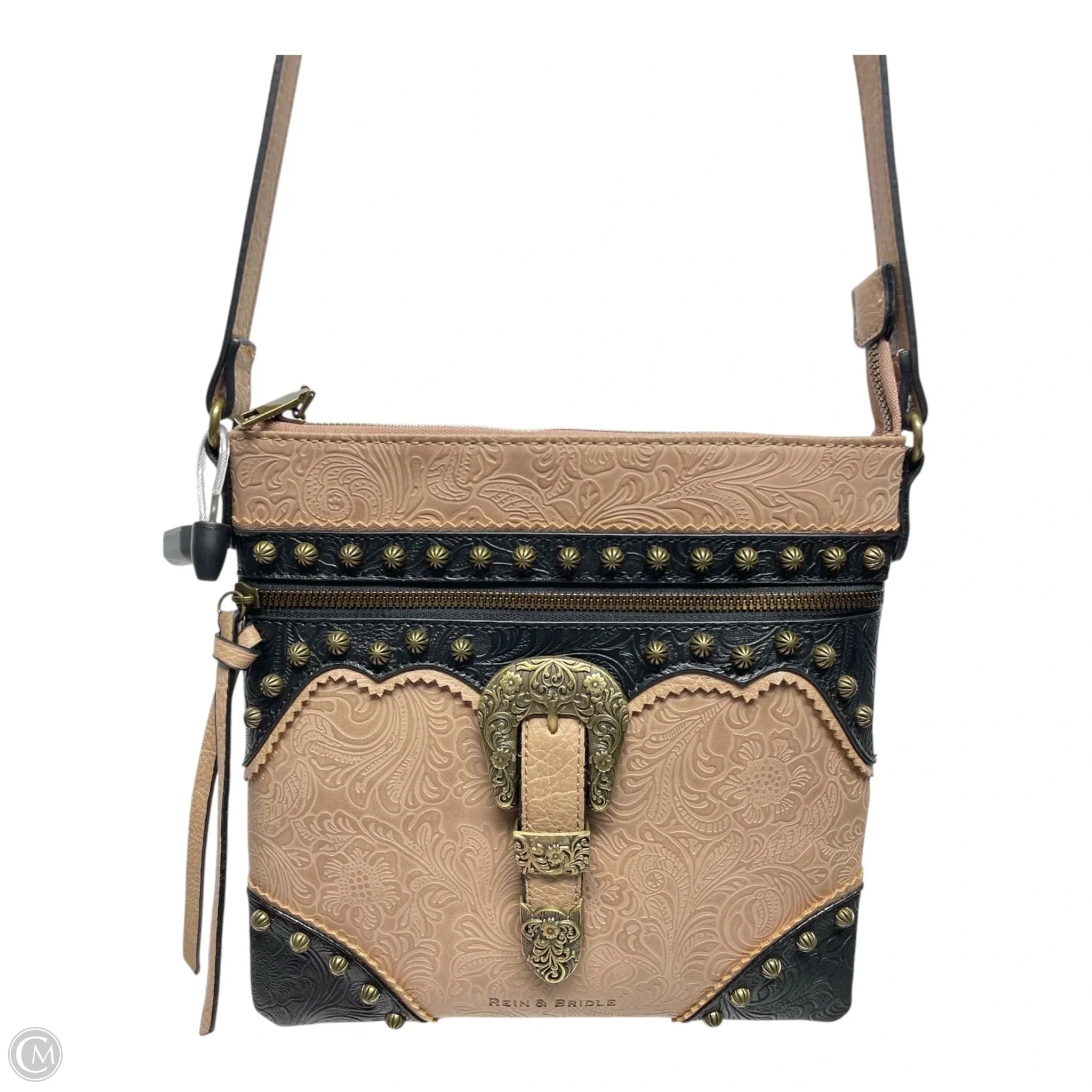Crossbody By REIN & BRIDLE, Size: Medium