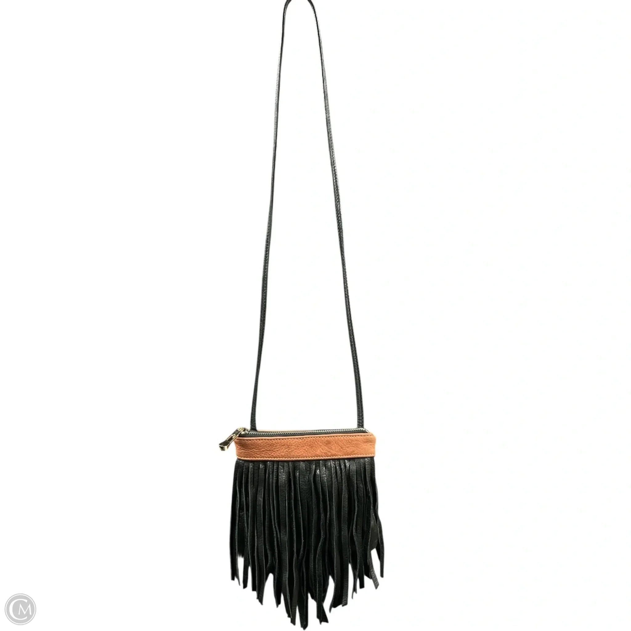Crossbody Leather By Clothes Mentor, Size: Small