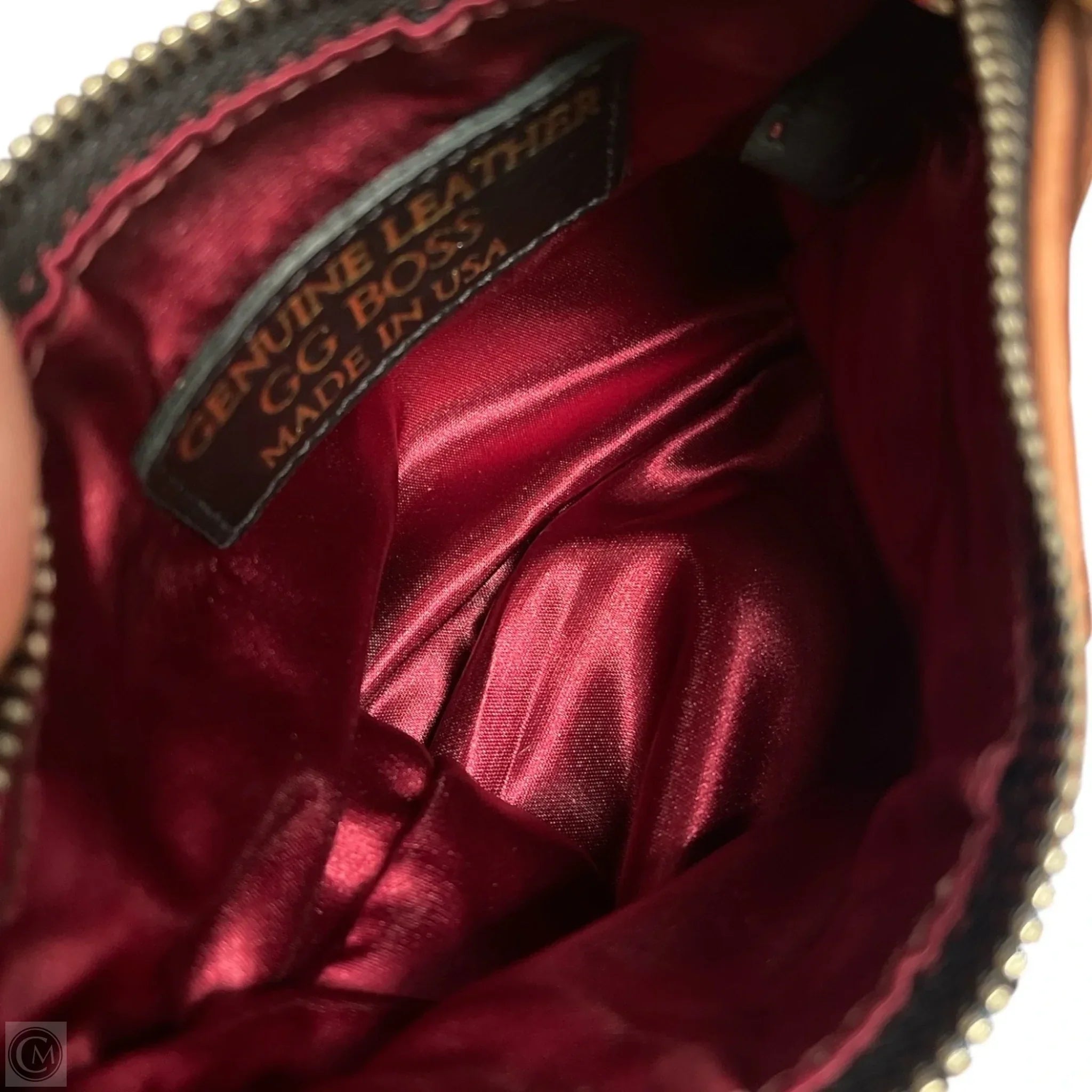 Crossbody Leather By Clothes Mentor, Size: Small