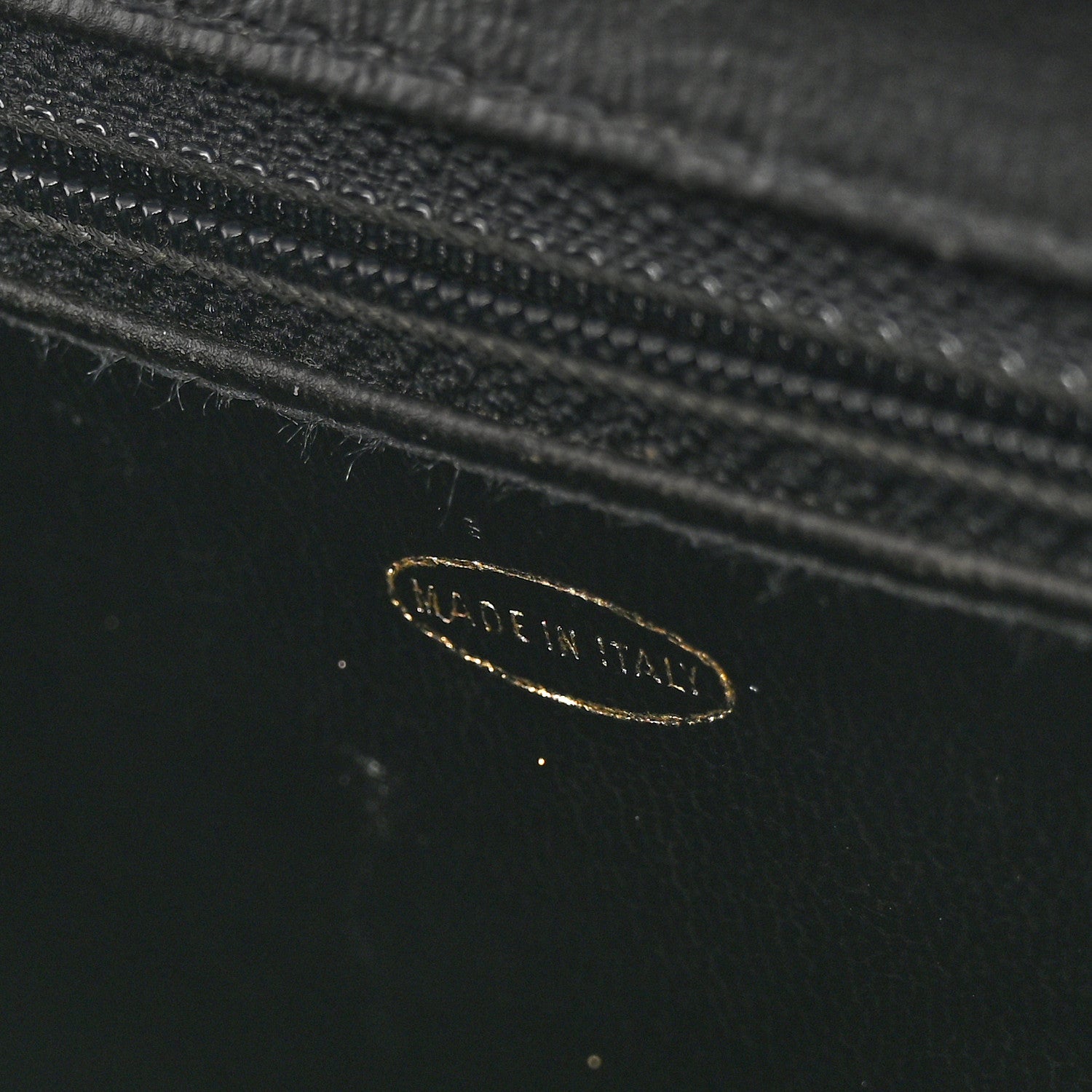 Patent CC Vanity Cosmetic Case Black