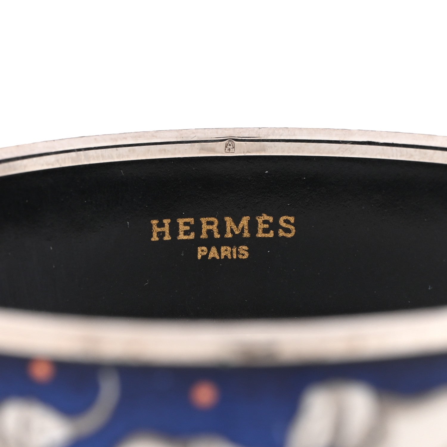 Enamel Printed Elephants Grazing Medium Bracelet 70