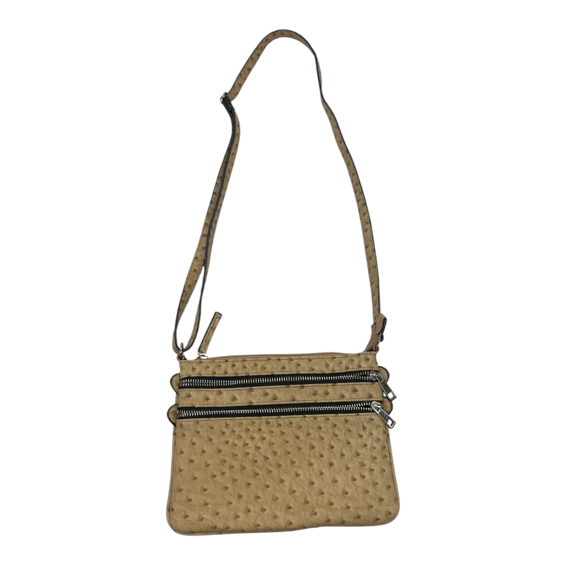 Crossbody By Clothes Mentor In Brown, Size:Medium