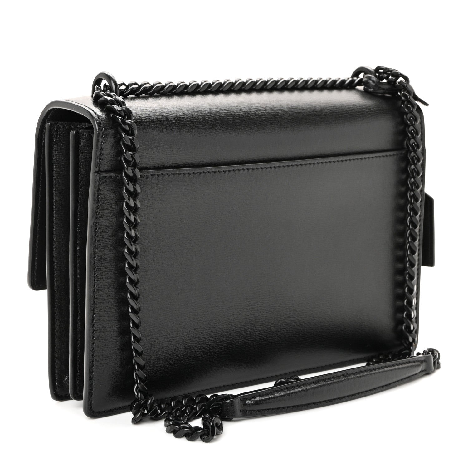 Calfskin Medium Monogram Monochrome Sunset Black