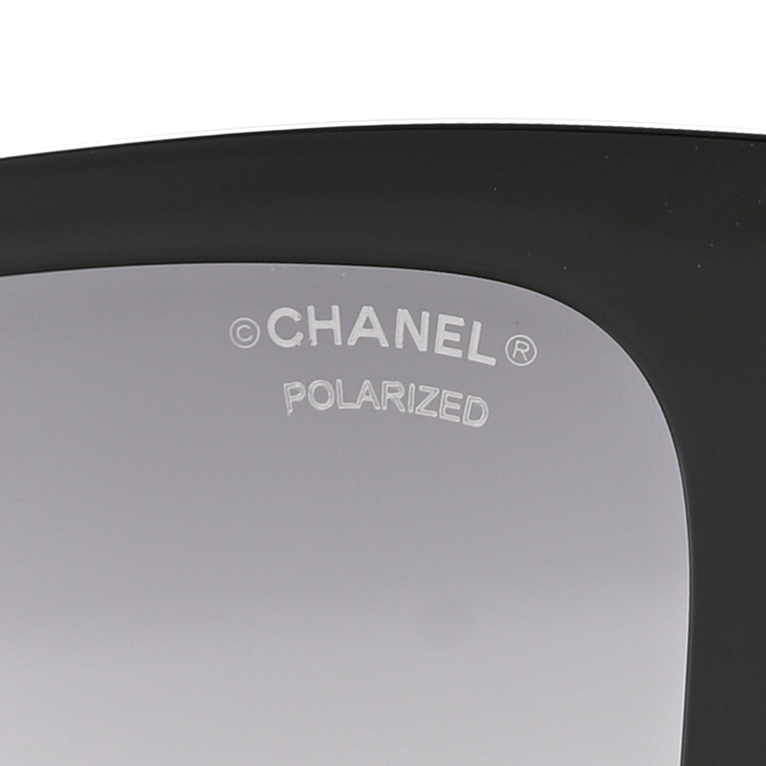 Acetate Polarized Square Sunglasses 5417 Black