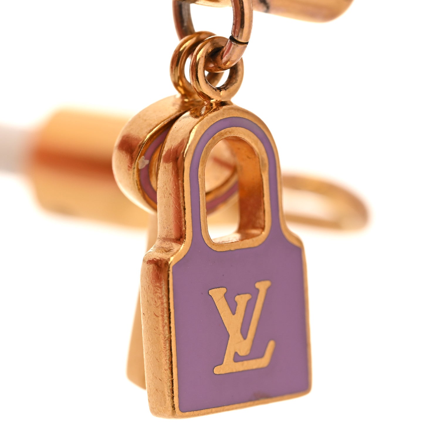 Monogram Multicolor Luck It Bracelet 17 White