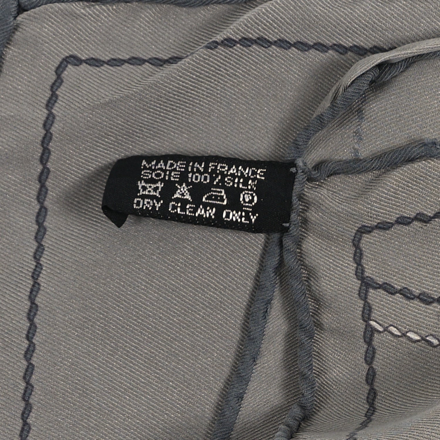 Silk Pique Sellier Scarf 70