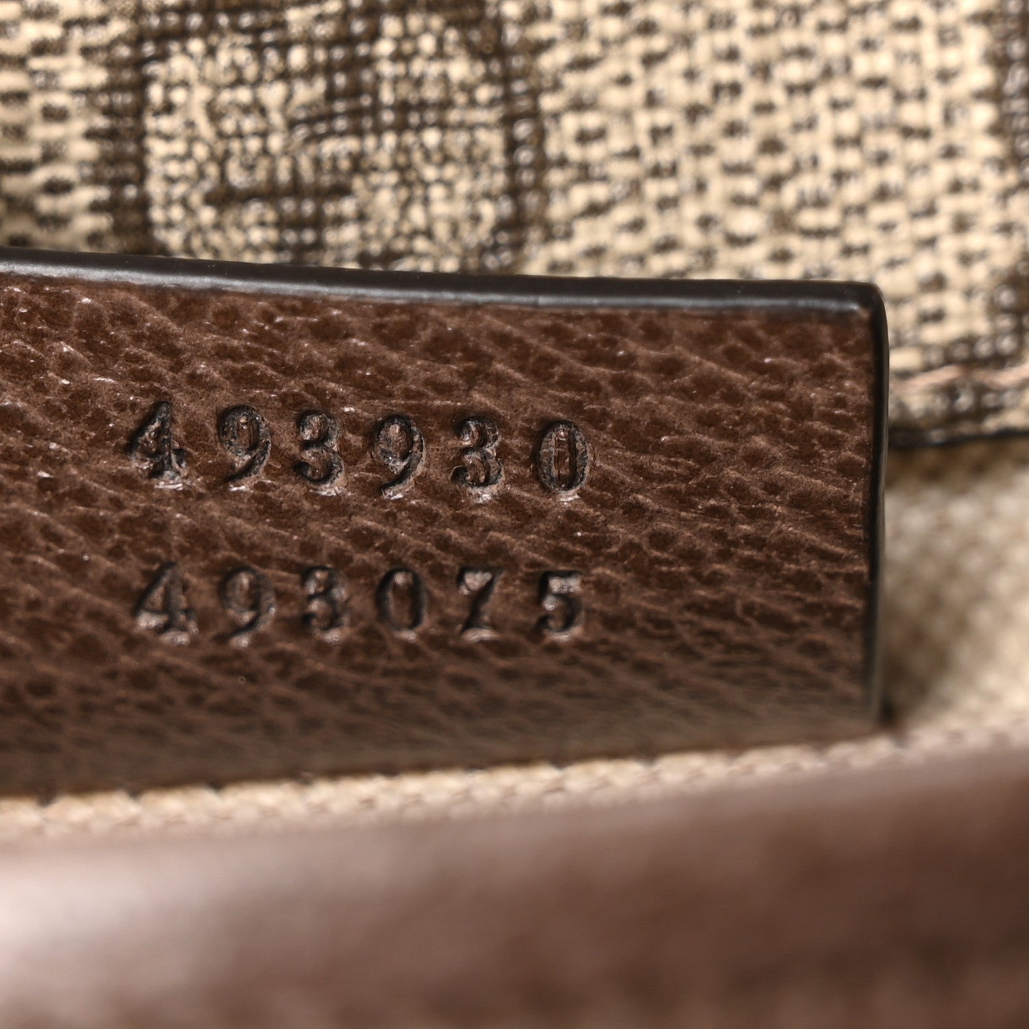 GG Supreme Monogram Neo Vintage Web Belt Bag Brown
