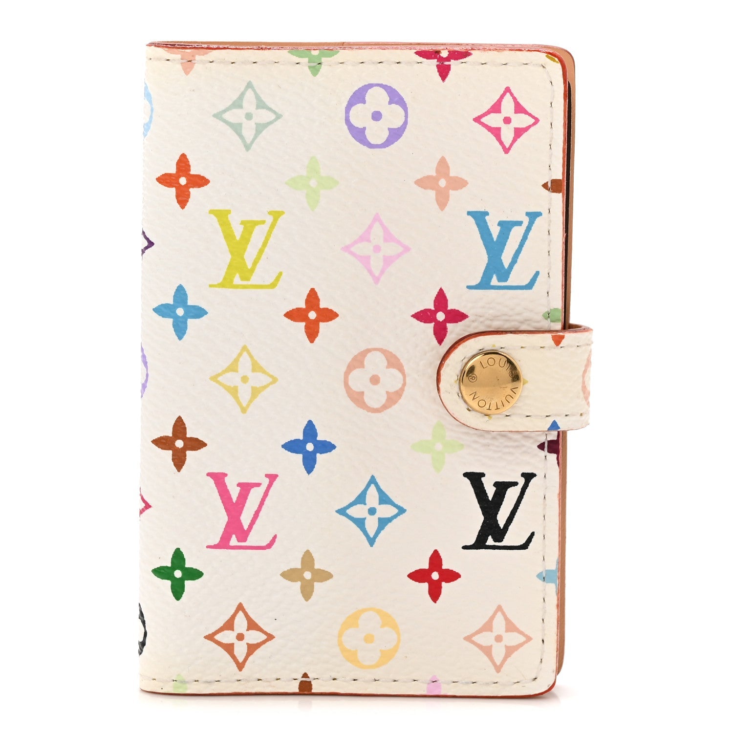 Monogram Multicolor Carnet de Bal Mini Agenda Cover White