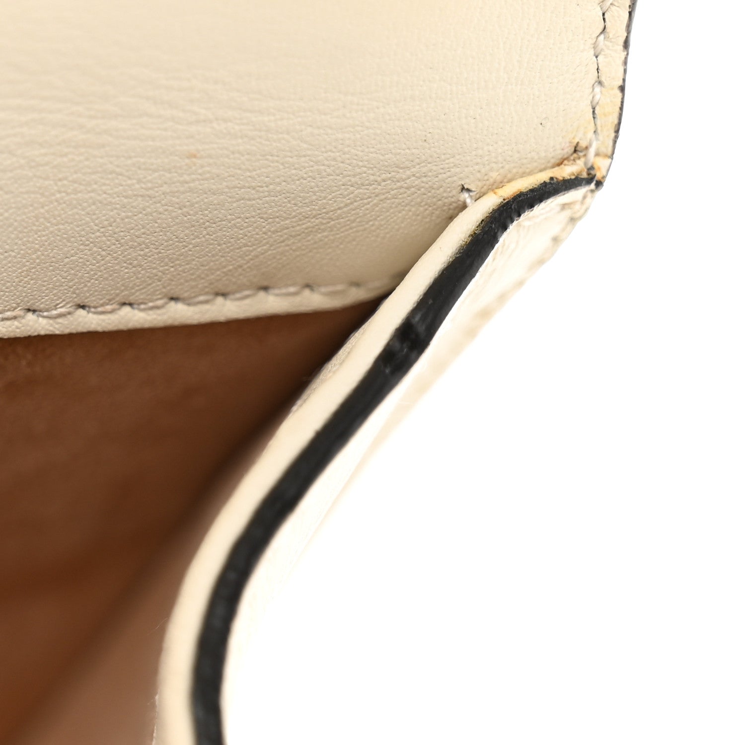 Calfskin Studded Small Padlock Shoulder Bag White
