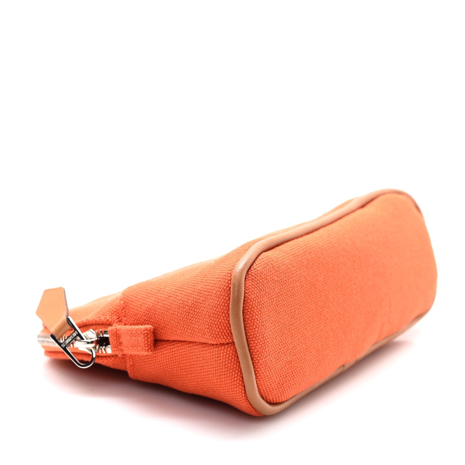 Cotton Canvas Mini Mini Bolide Travel Cosmetic Pouch Feu